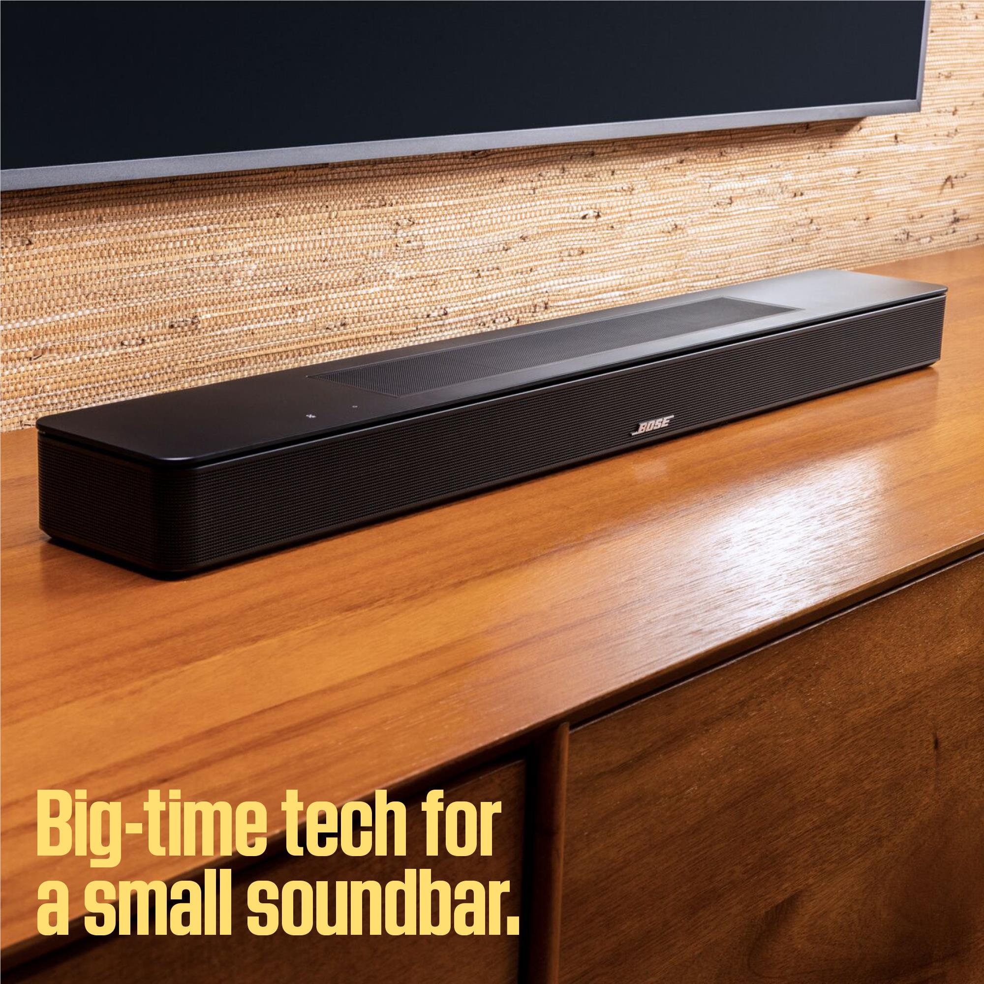 Bose Smart Soundbar with Dolby Atmos (Black)