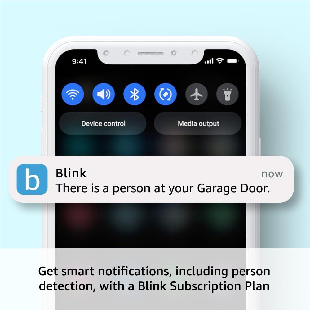 Blink Mini 2 Wired Smart Security Camera (White)