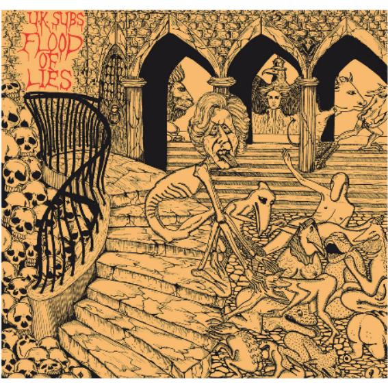Flood Of Lies (Gold Vinyl) - By: Uk Subs
