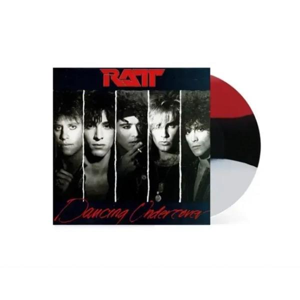 Dancing Undercover (Red, Black and White Stripe Vinyl) - By: Ratt