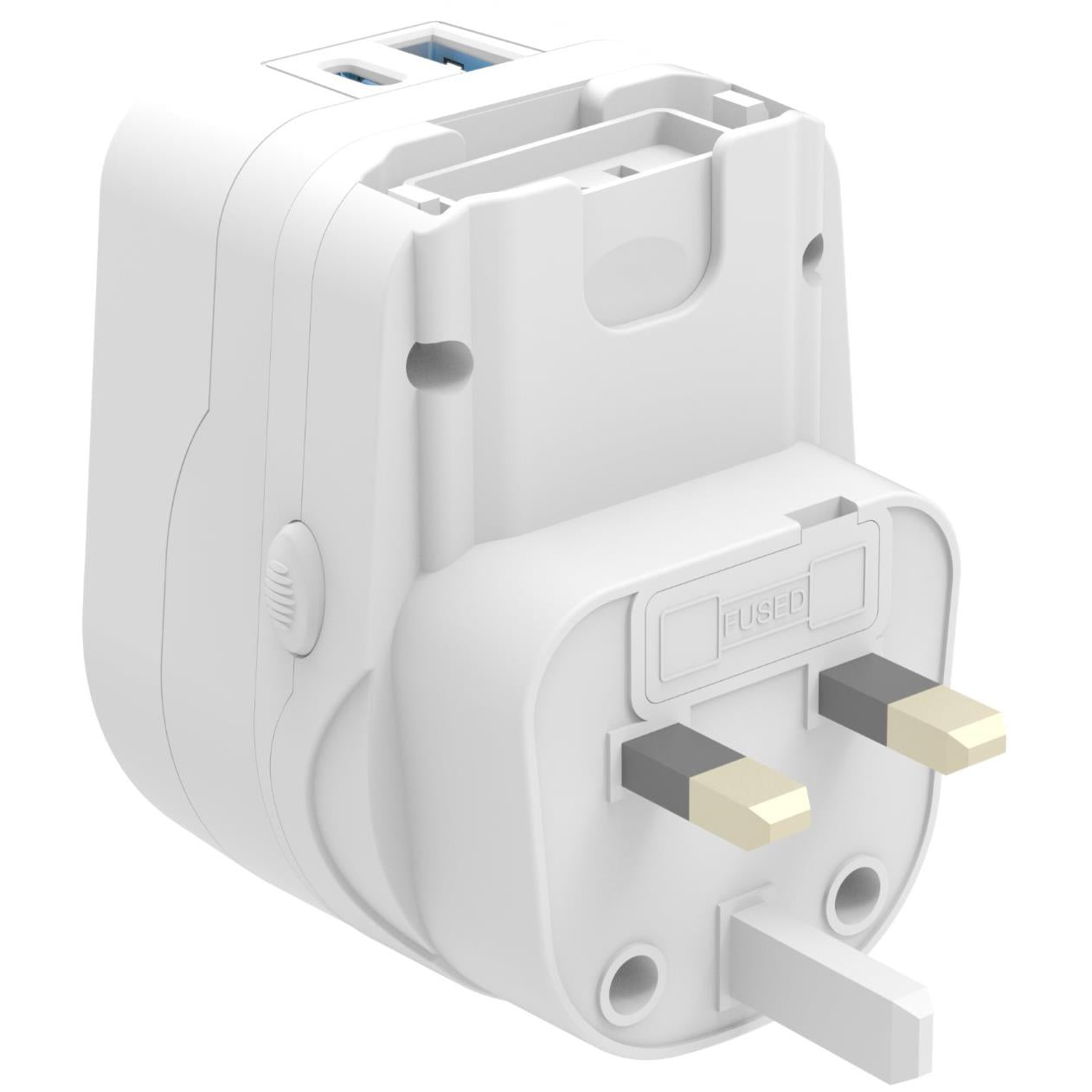 Jackson Outbound Universal Travel Adapter with USB-C/USB-A