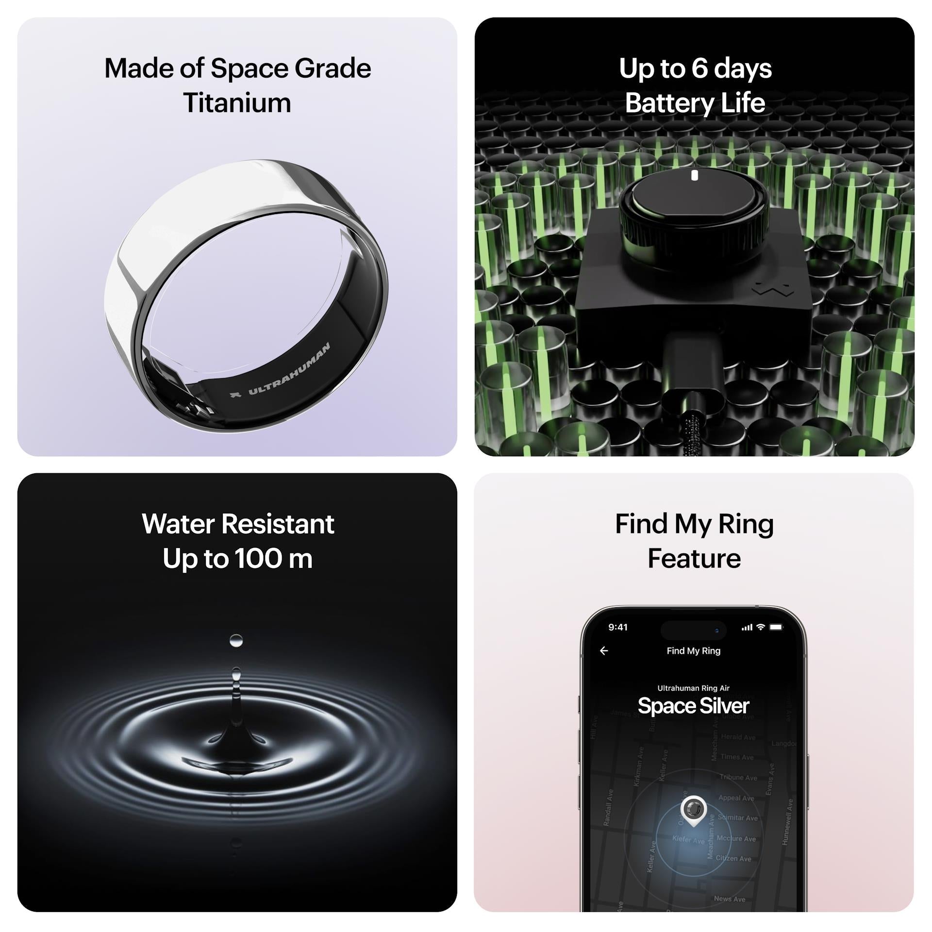 Ultrahuman Ring AIR (Silver)