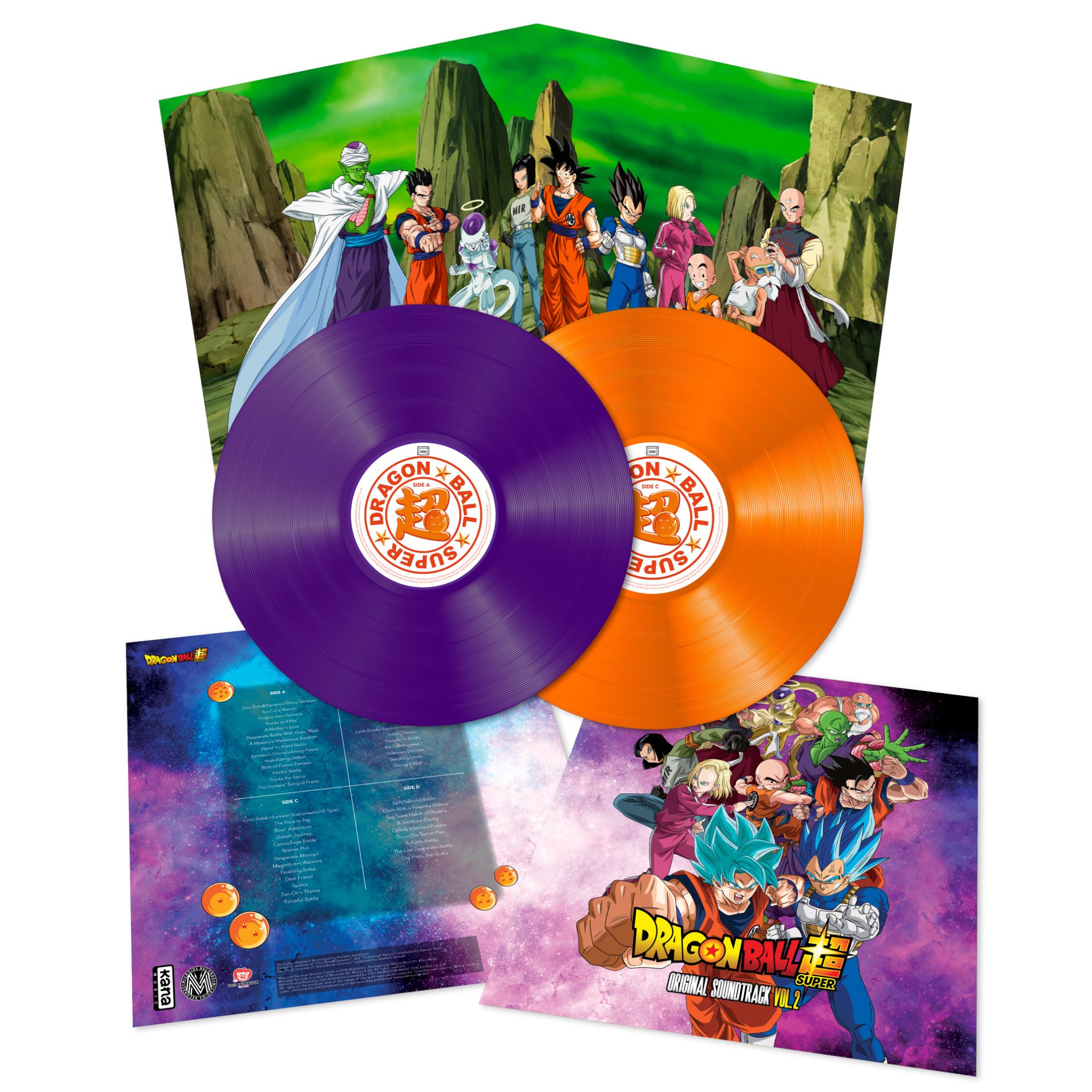 Dragon Ball Super: Original Soundtrack Vol. 2 (Purple & Orange Coloured Vinyl) - By: Various Artists