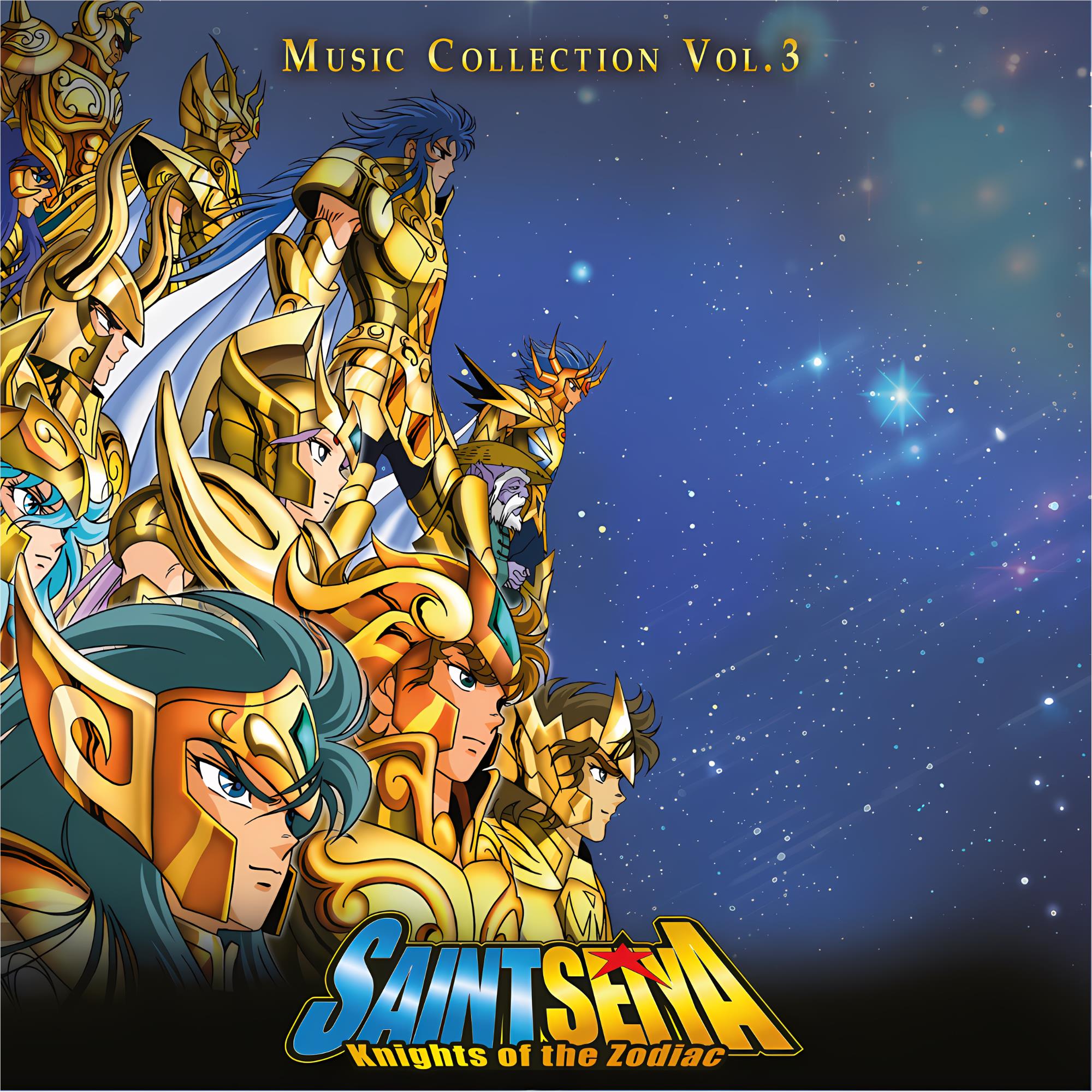Saint Seiya: Music Collection Vol. 3 (Blue Marble Coloured Vinyl) - By: Hiroaki Matsuzawa, Nobuo Yamada & Yohgo Kohno