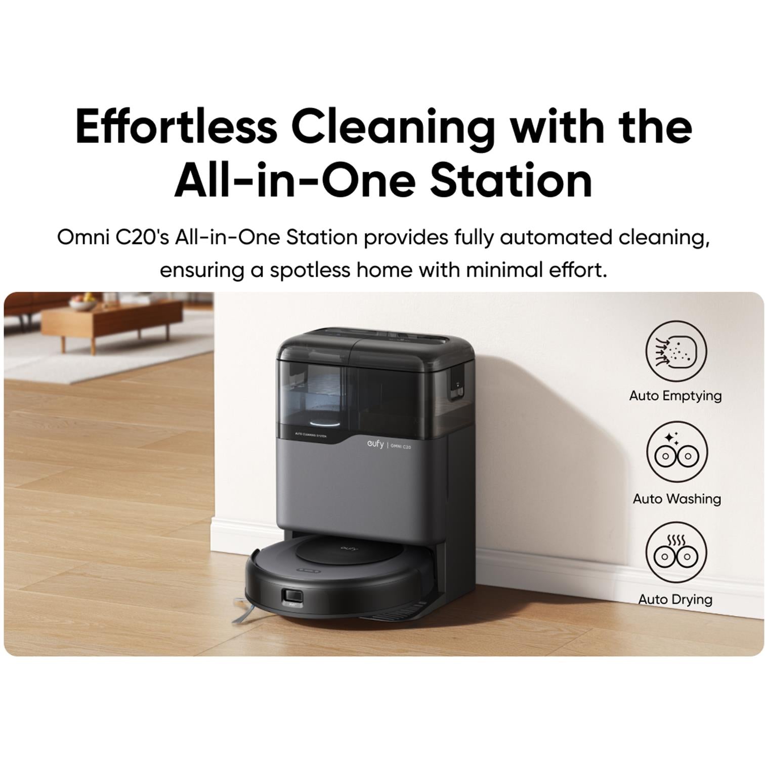 Eufy Omni C20 Robot Vacuum