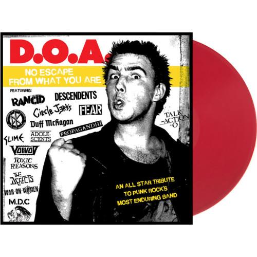 D.O.A. No Escape from What You Are (Red Vinyl) - By: Various Artists