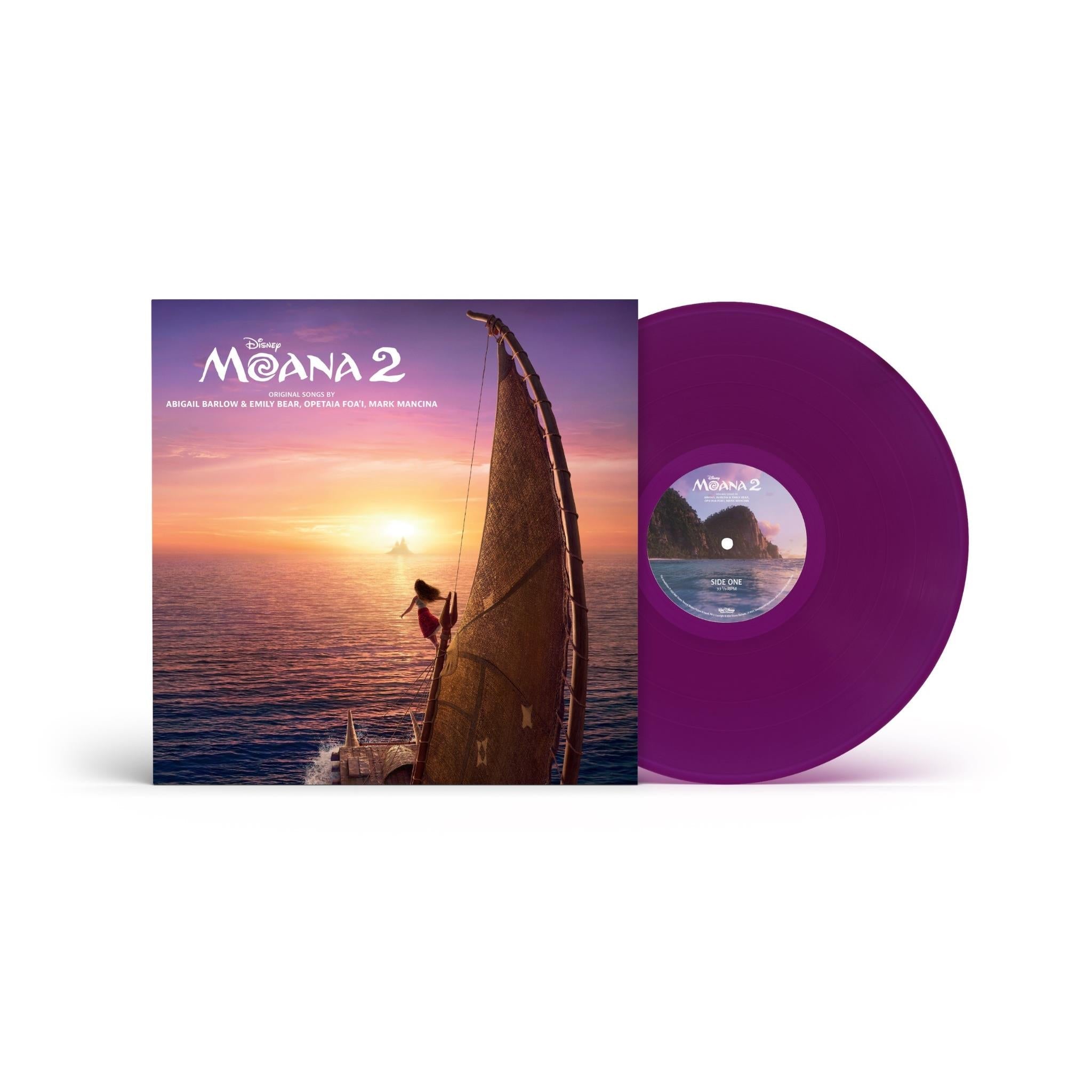 Moana 2 (Vibrant Violet Vinyl) - By: Various Artists