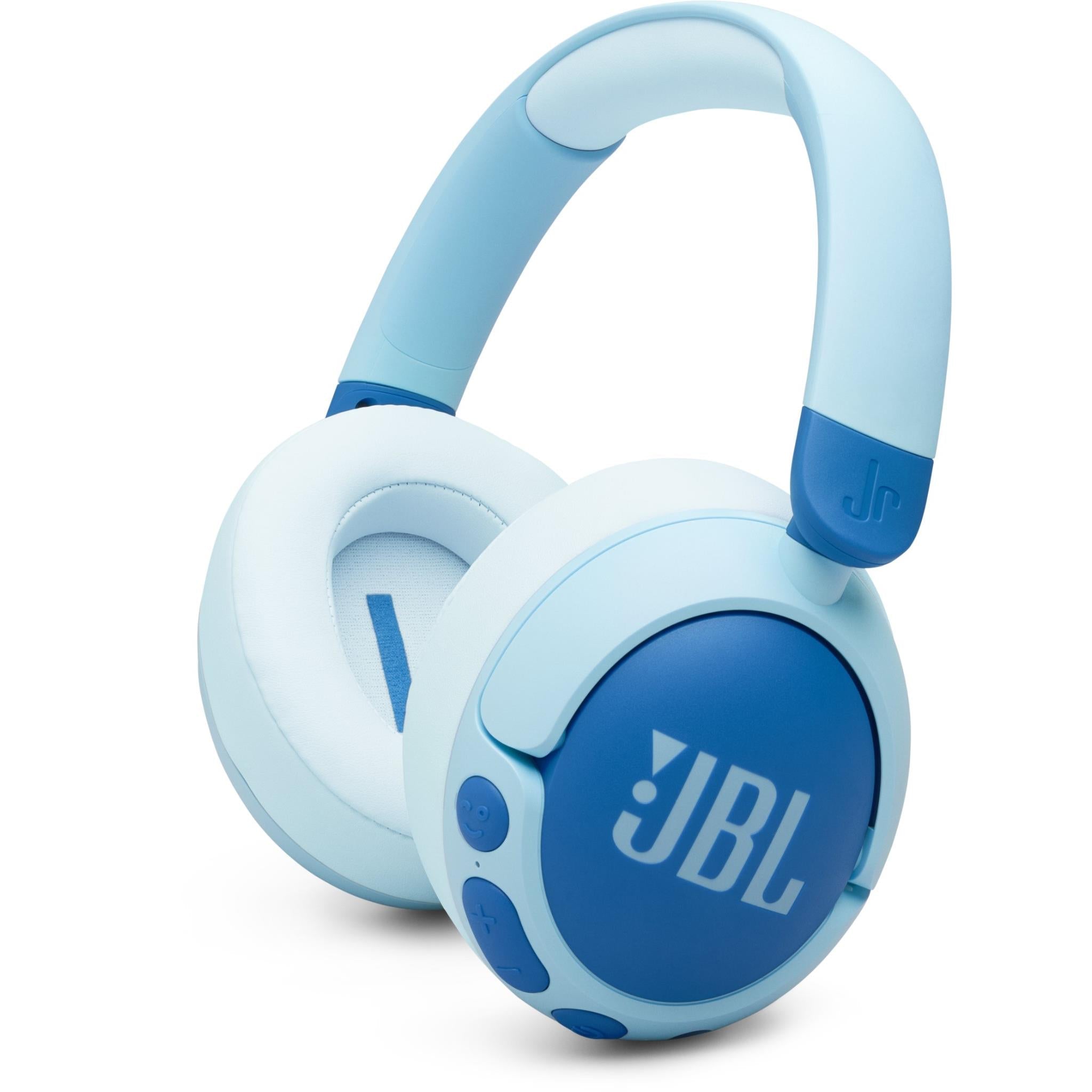 JBL JR470NC Wireless Noise Cancelling Kids Over-Ear Headphones (Blue)