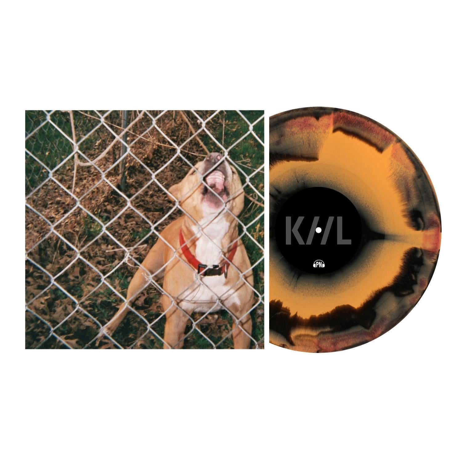 Pop Culture (Black, Red & Orange Aside/Bside Vinyl) - By: Knocked Loose