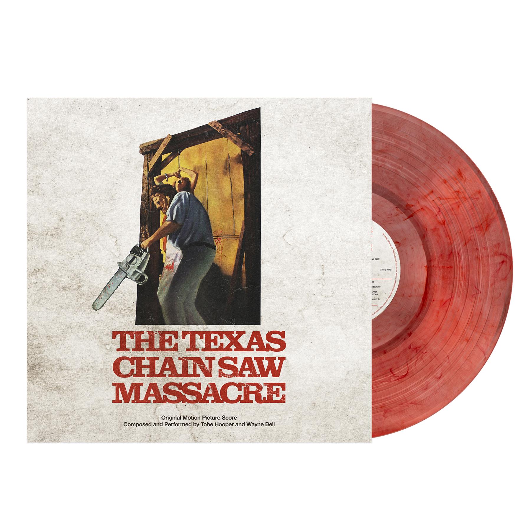 The Texas Chainsaw Massacre (Red Marbled Vinyl) - By: Tobe Hooper & Wayne Bell