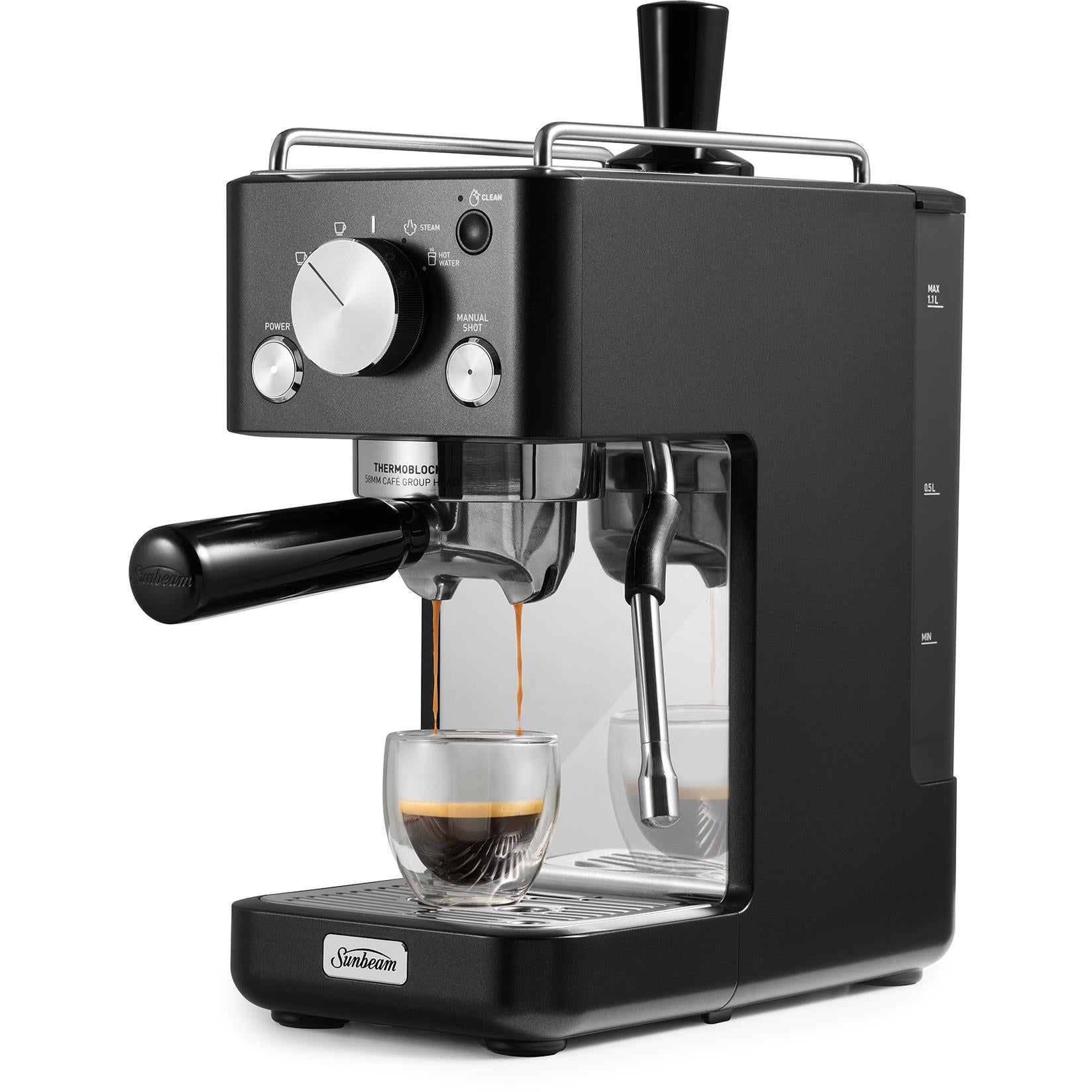 Origins Slimline Espresso Machine (Black)