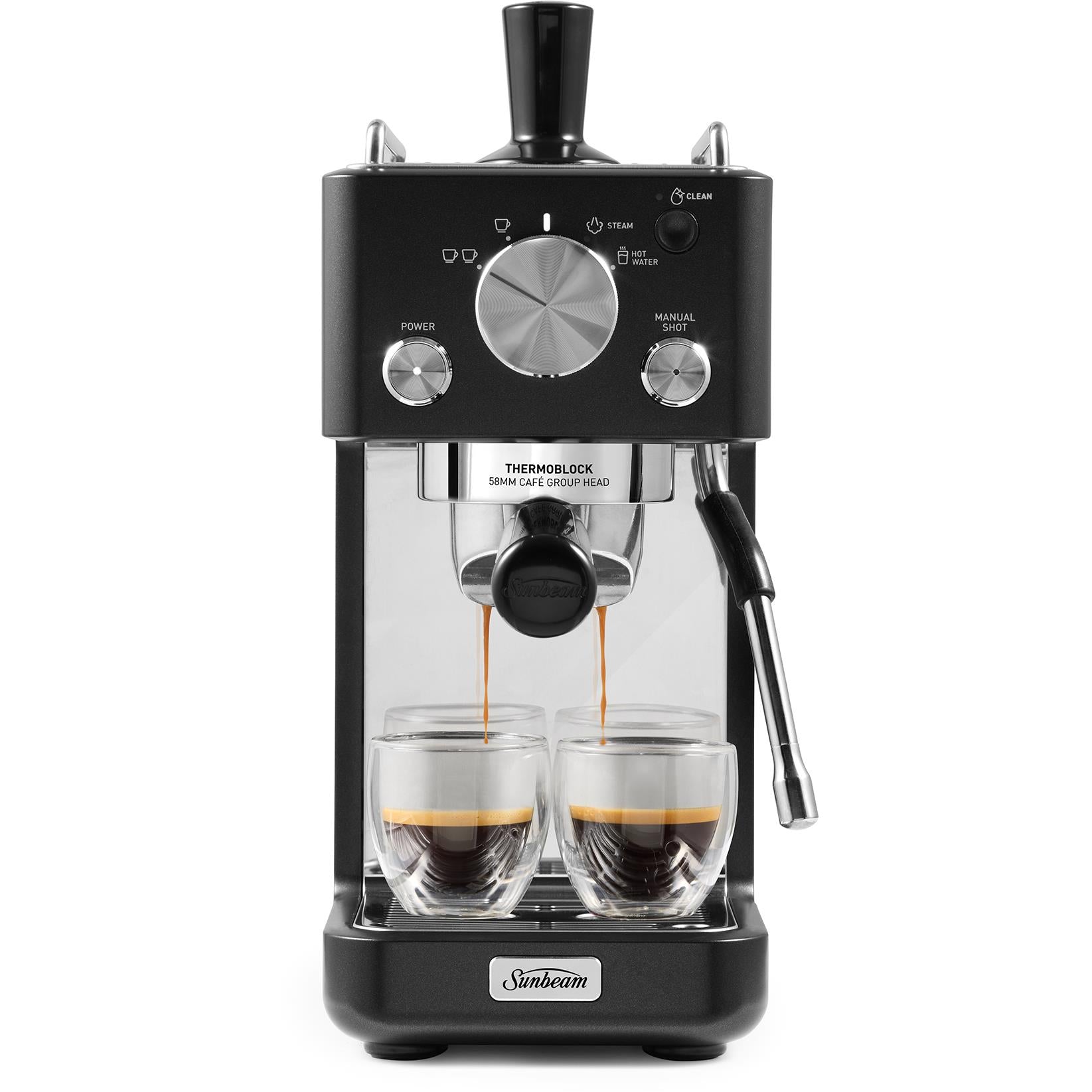Origins Slimline Espresso Machine (Black)