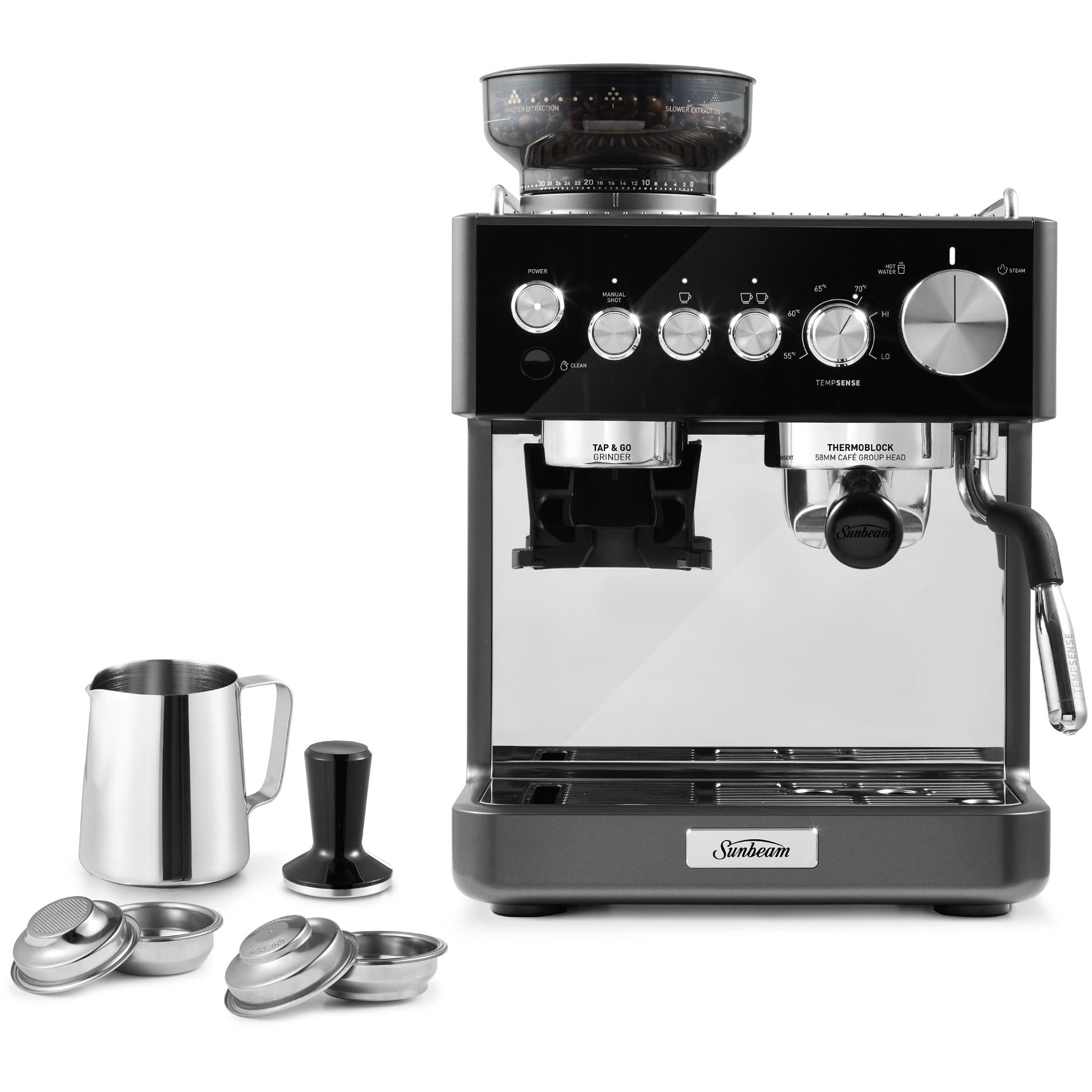Origins Sense Espresso Machine (Graphite)