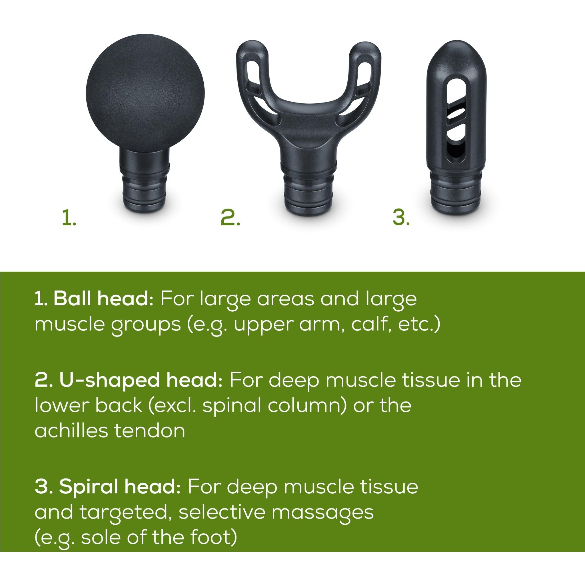 Beurer MG89 CompactPower Deep Tissue Massage Gun