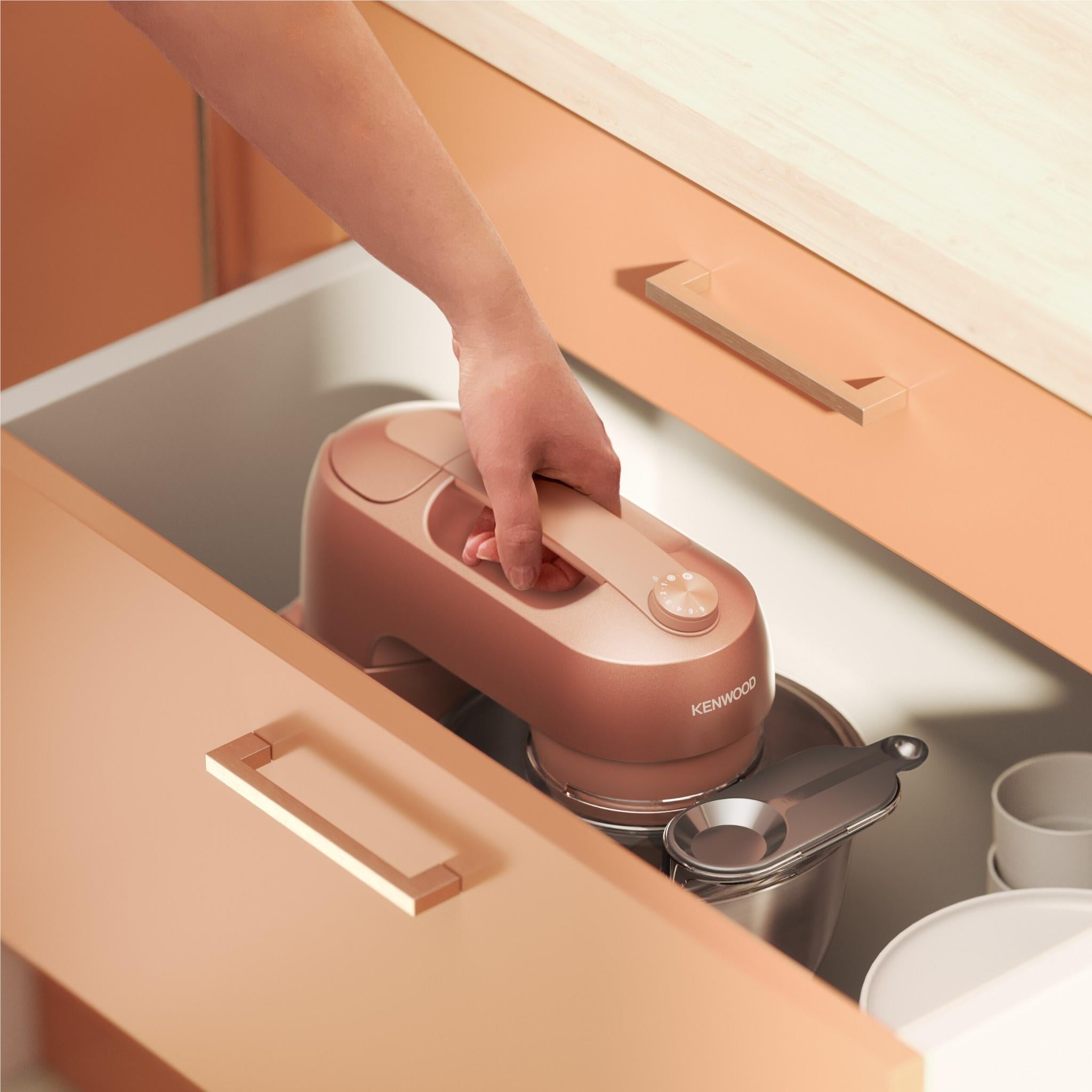 Kenwood Go Stand Mixer (Clay Red)