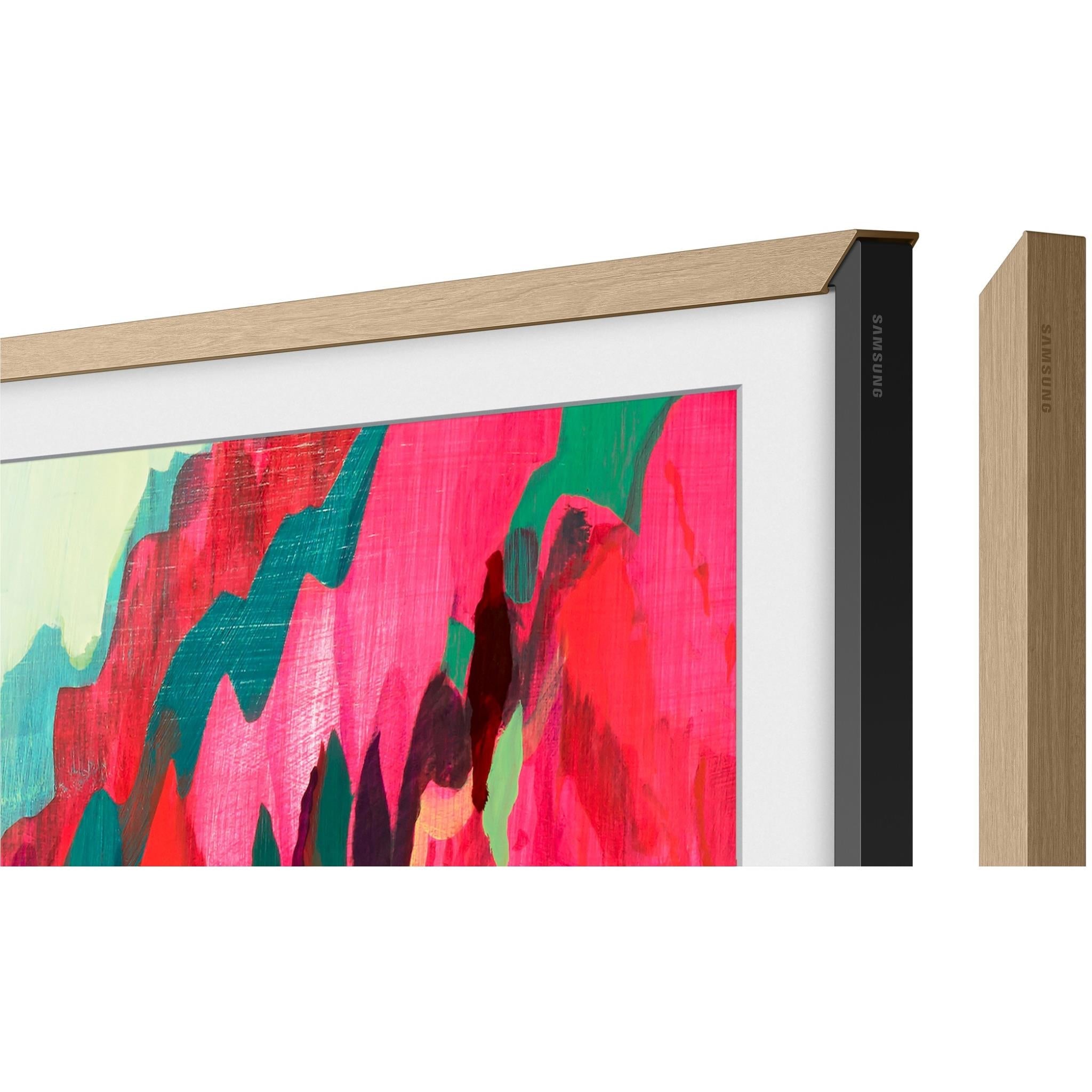Samsung 85" Customisable Bezel for 2021-2025 Frame TVs (Teak)