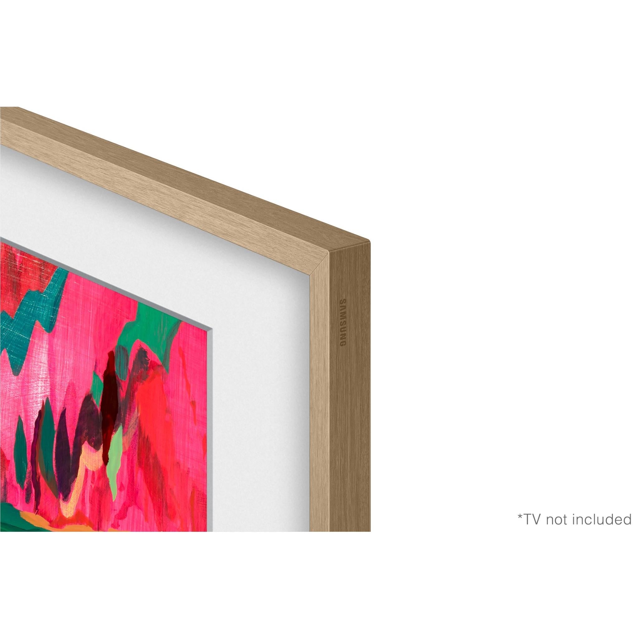 Samsung 75" Customisable Bezel for 2021-2025 Frame TVs (Teak)