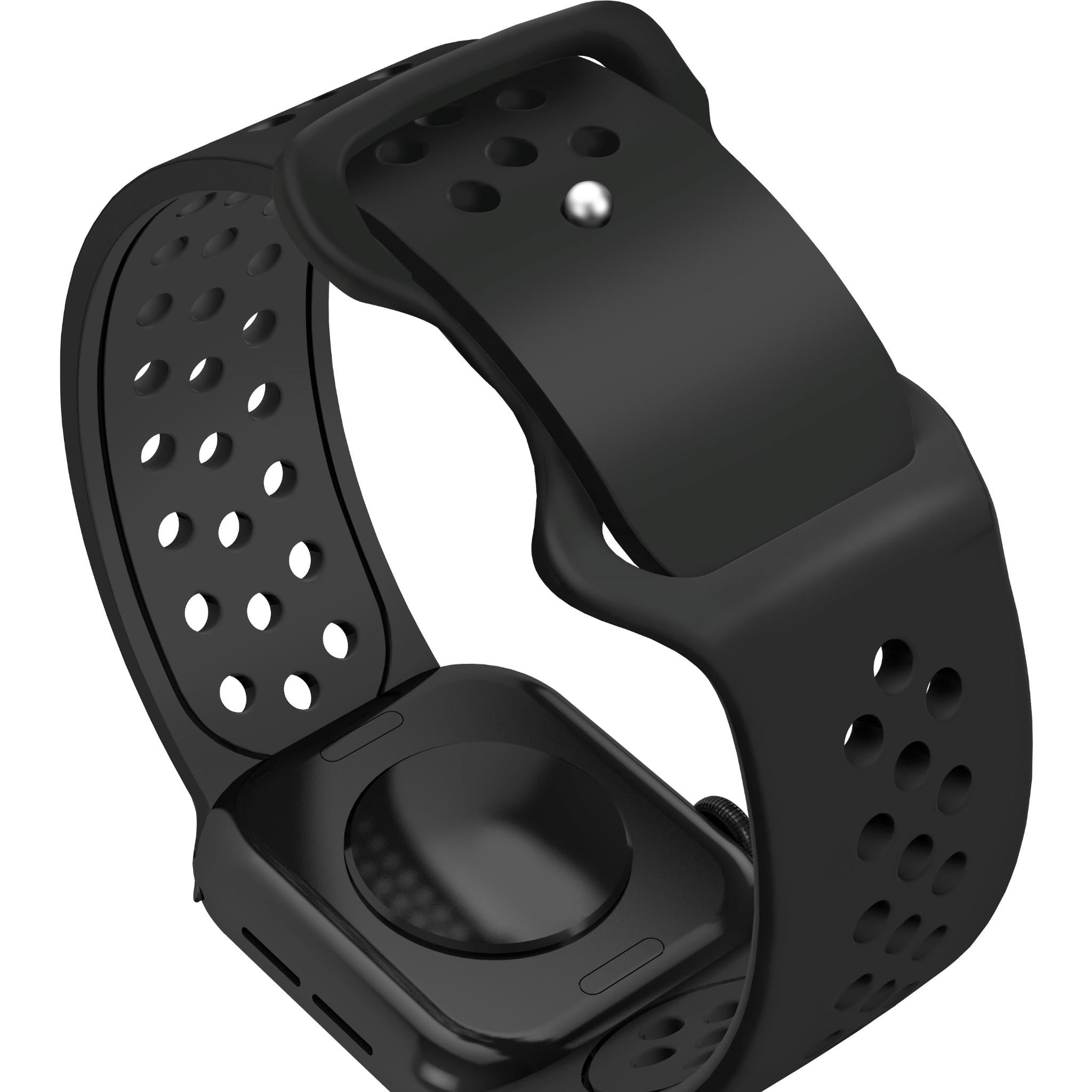 Cygnett SportsBand for Apple Watch 3/4/5/6/7/8/9/10/SE [38-40-41-42mm] (Black)