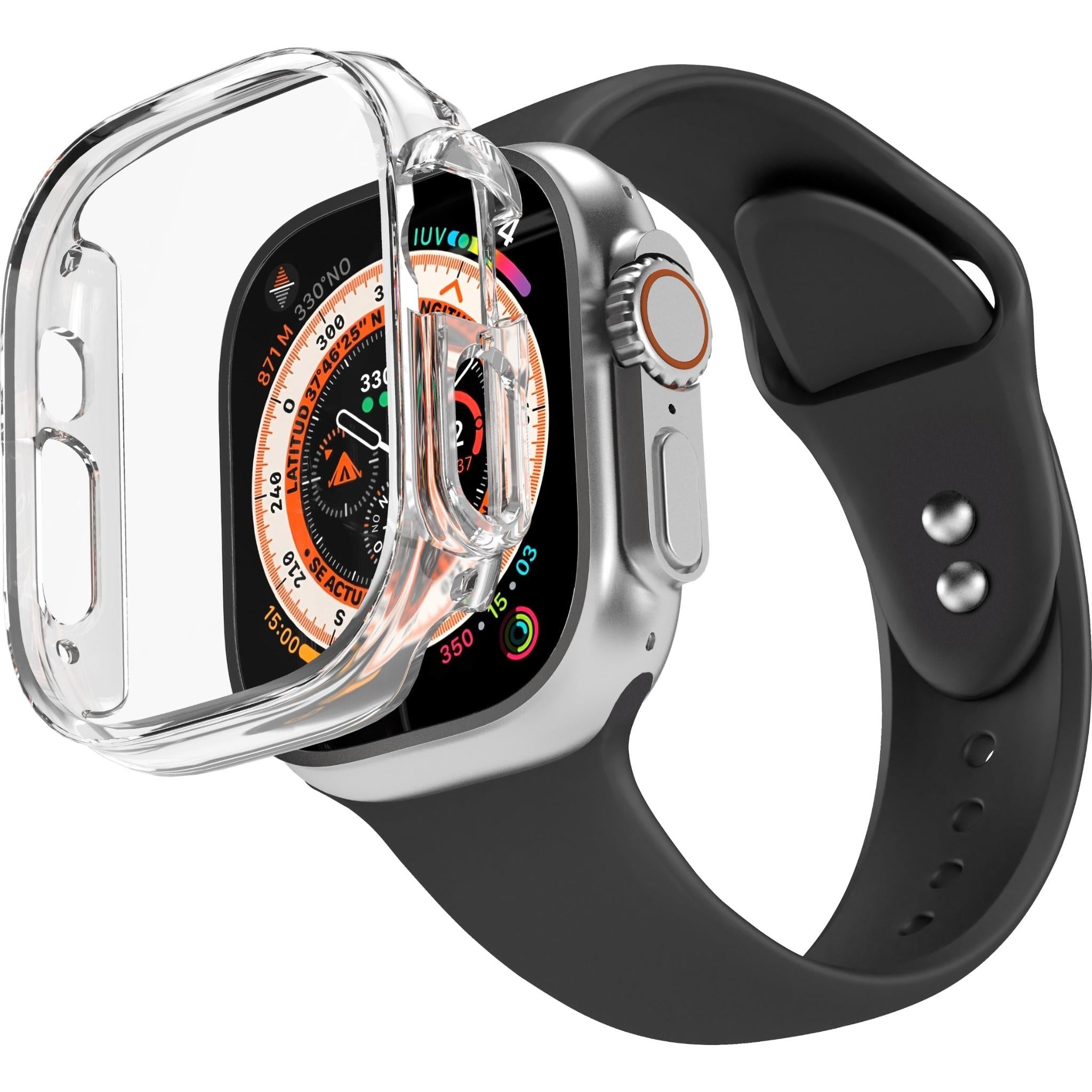 Cygnett EdgeShield for Apple Watch Ultra 1-2 49mm (Clear)