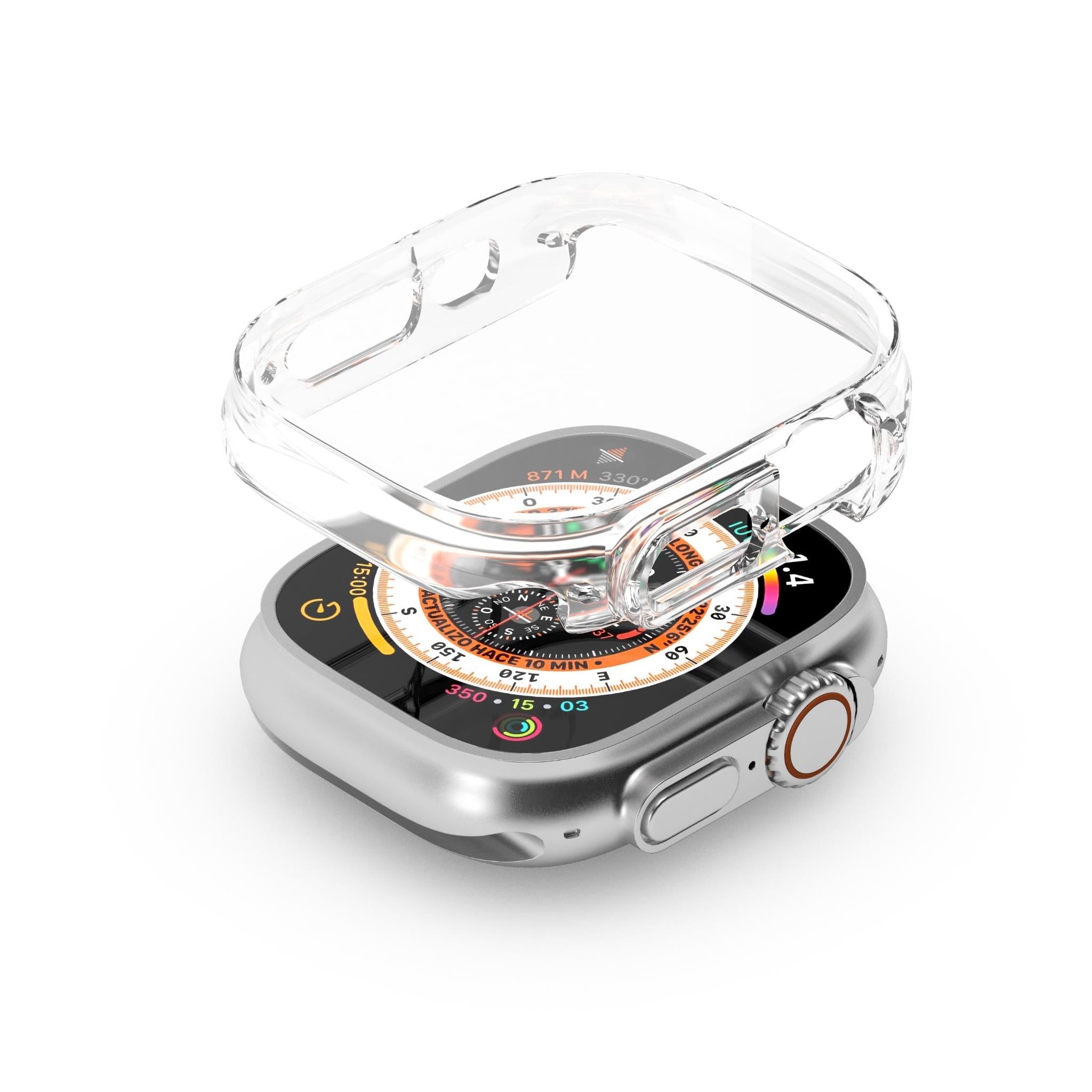 Cygnett EdgeShield for Apple Watch Ultra 1-2 49mm (Clear)