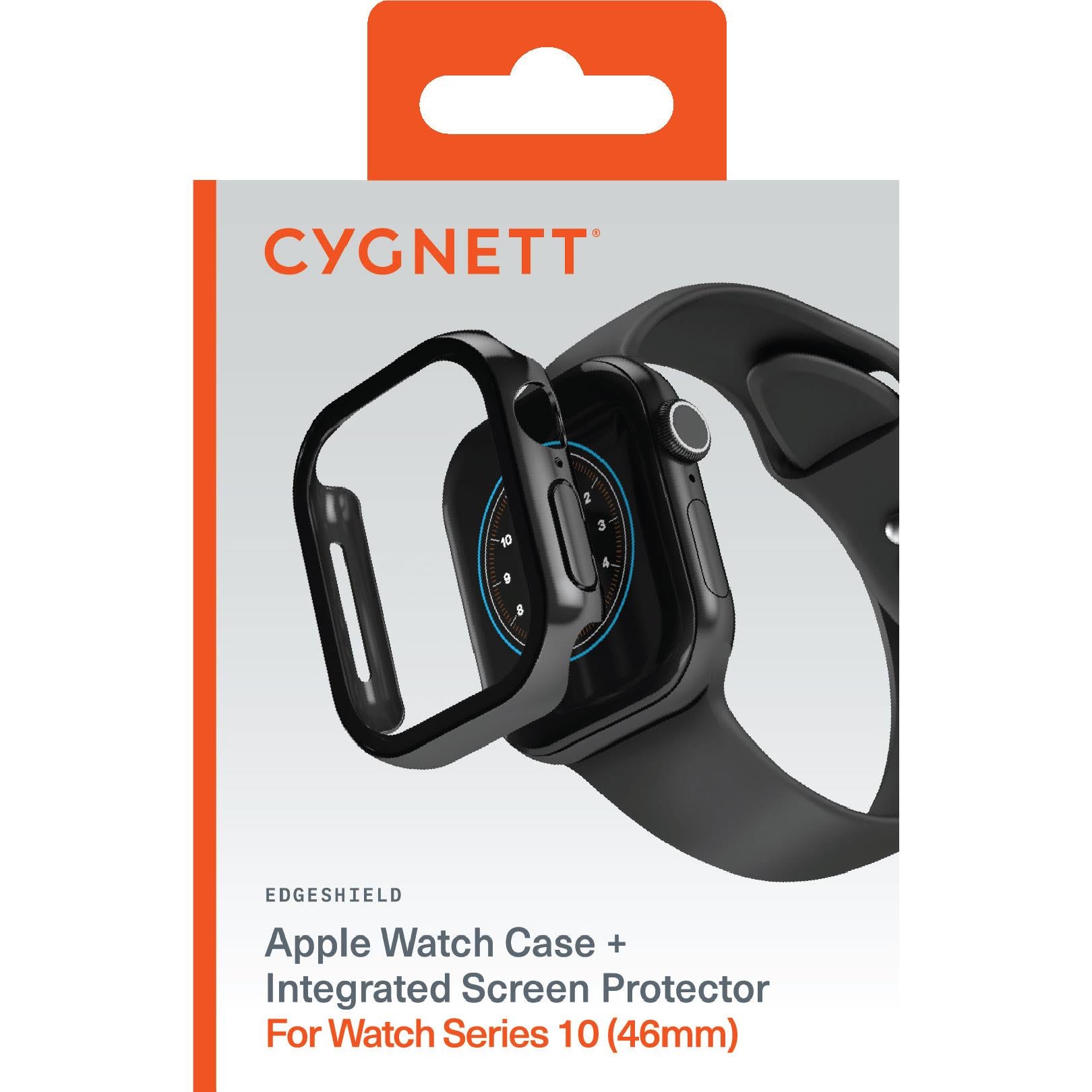 Cygnett EdgeShield for Apple Watch 10 46mm (Black)