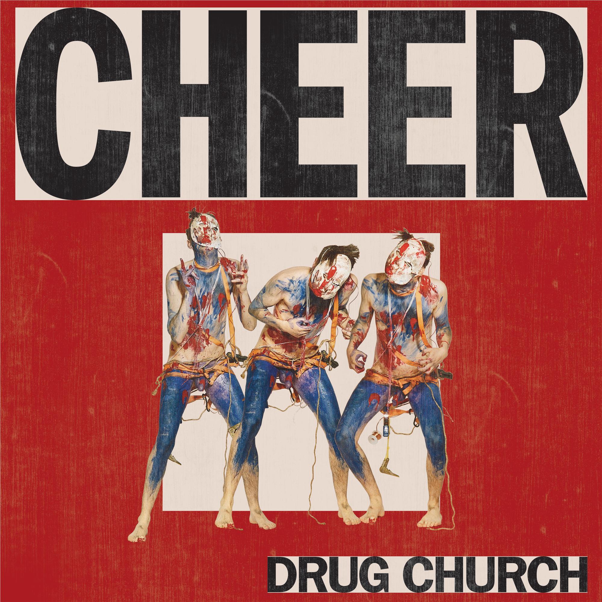 Cheer (Red/Bone/Black Ice Tri-Stripe Vinyl) - By: Drug Church