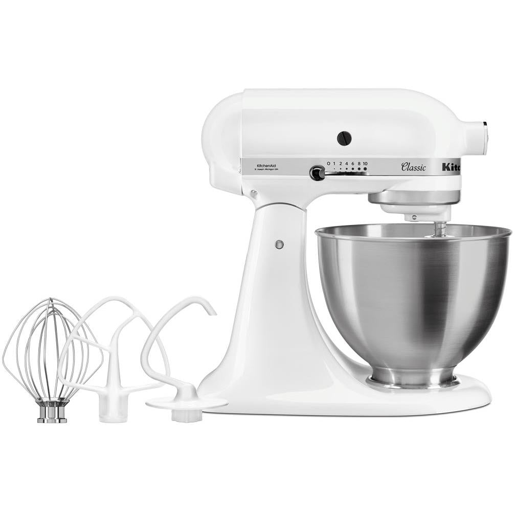 KitchenAid KSM45 4.3L Classic Stand Mixer (White)