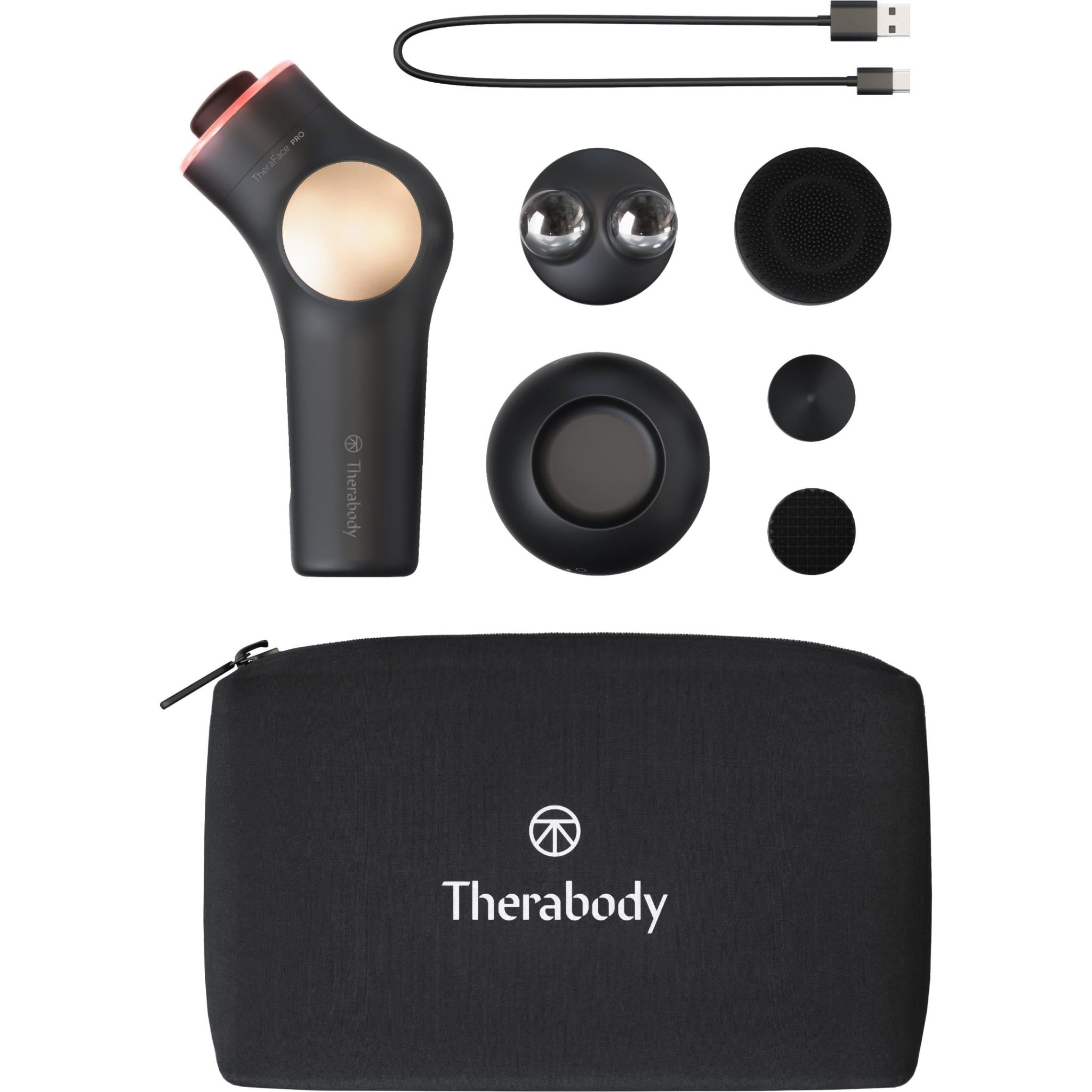 TheraFace Pro Facial Therapy Massager (Black)