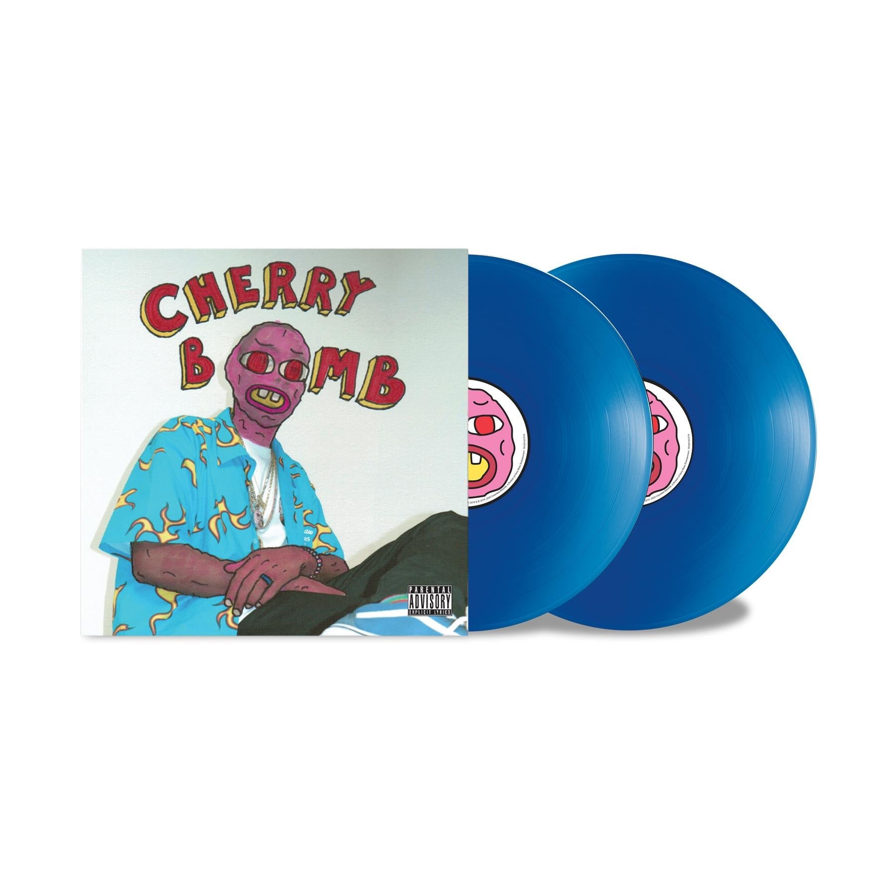 Cherry Bomb (Mask Art Work Translucent Blue Vinyl) - By: Tyler, The Creator