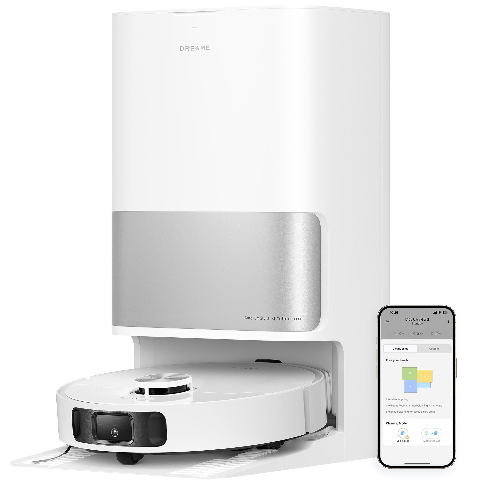 Dreame L30 Ultra S Robot Vacuum and Mop with Auto-Empty and Mop Self-Cleaning