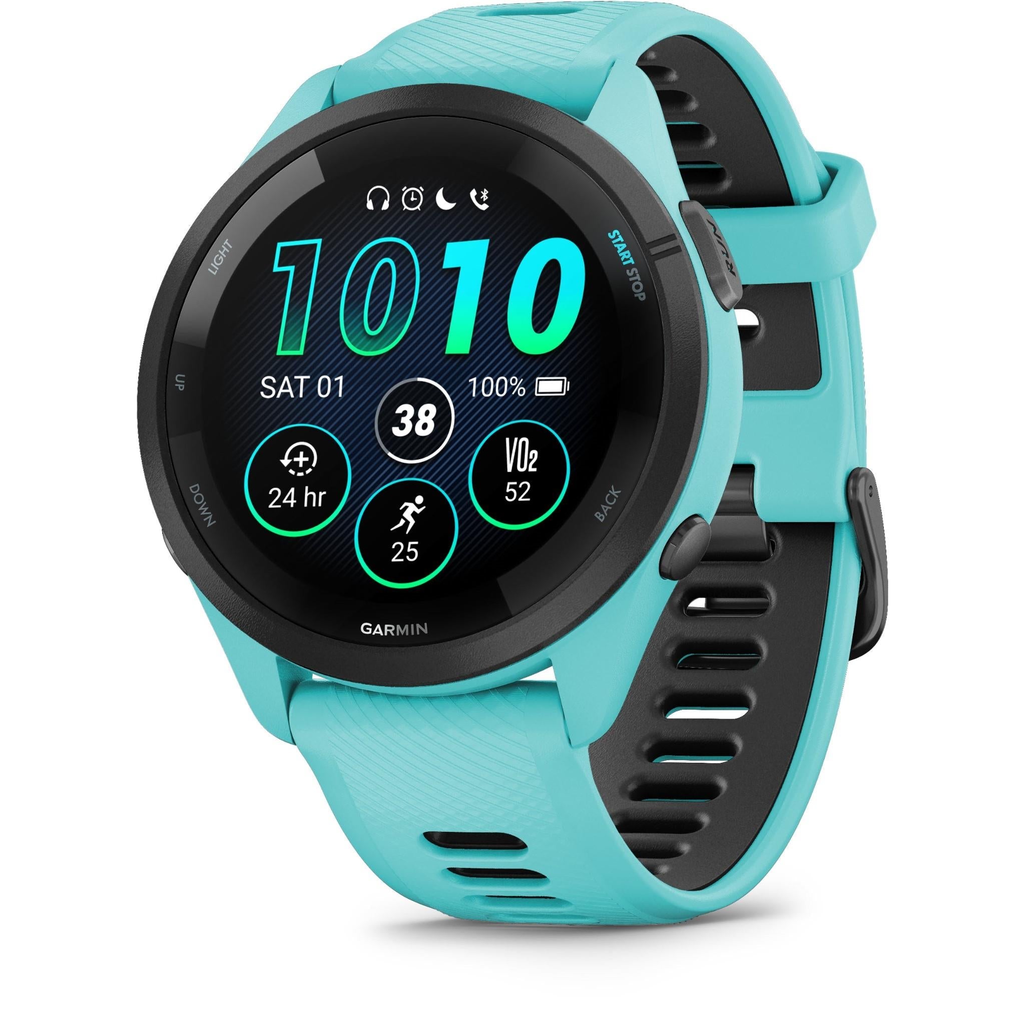 Garmin Forerunner 265 Sports Watch (Aqua/Black)