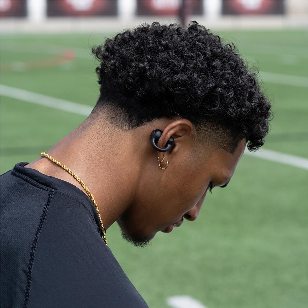 JLab Flex Open Wireless Earbuds (Black)