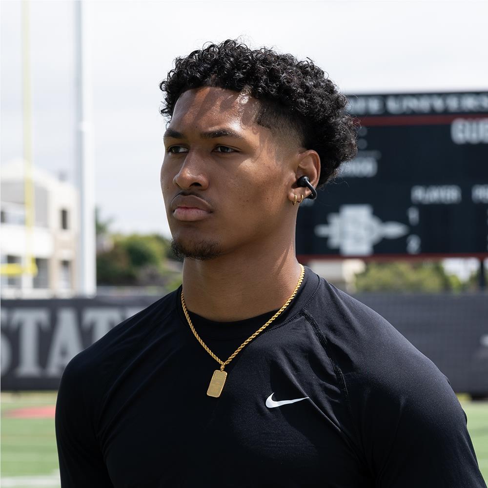 JLab Flex Open Wireless Earbuds (Black)