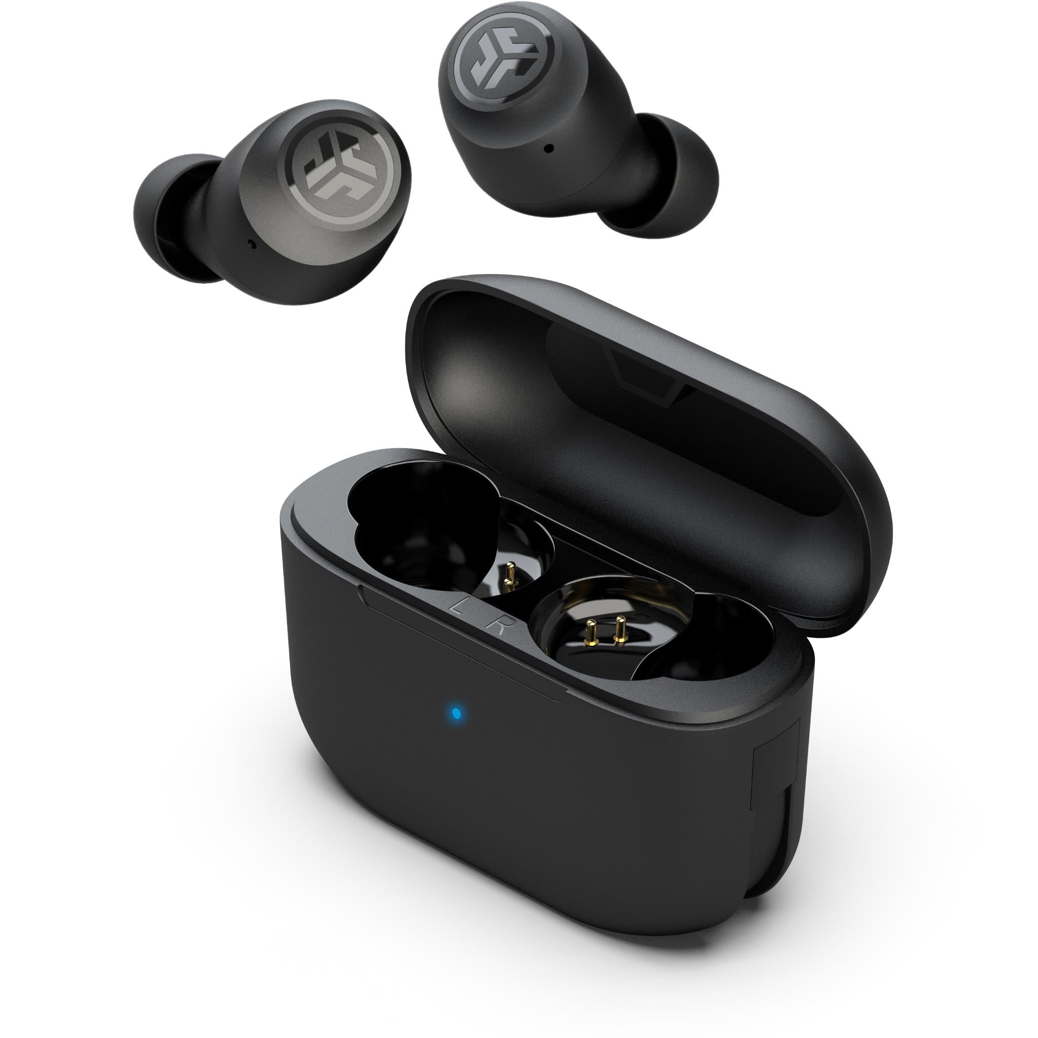 JLab GO Pop+ True Wireless In-Ear Headphones (Black)