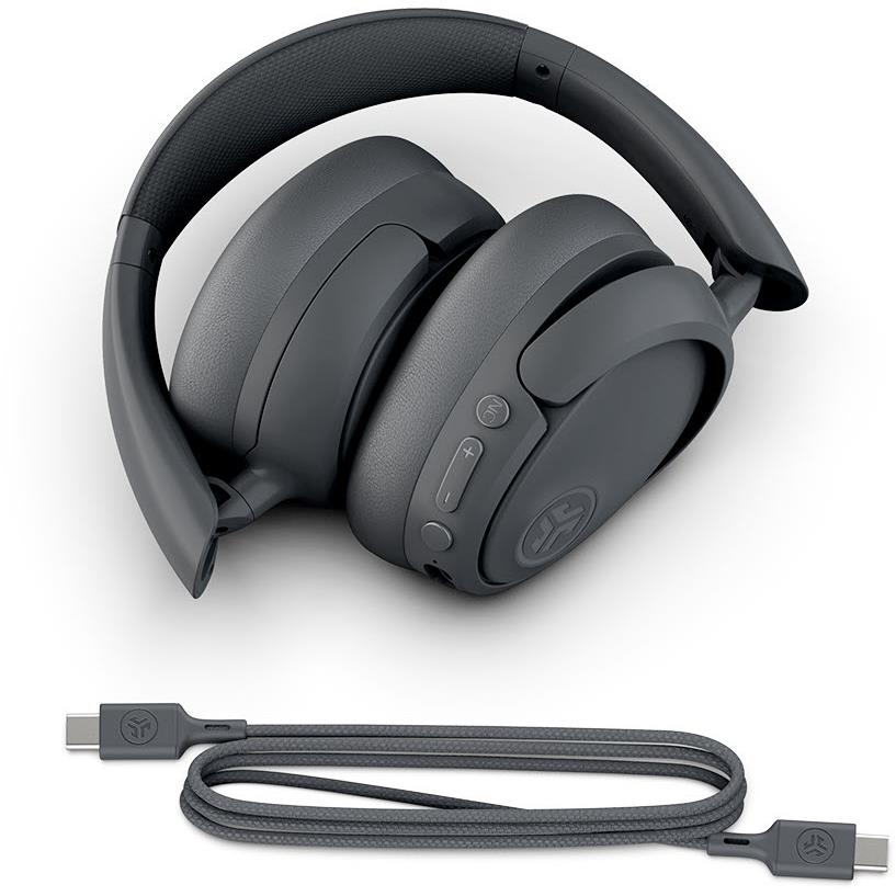 JLab JBuds Lux ANC Over-Ear Headphones (Graphite)