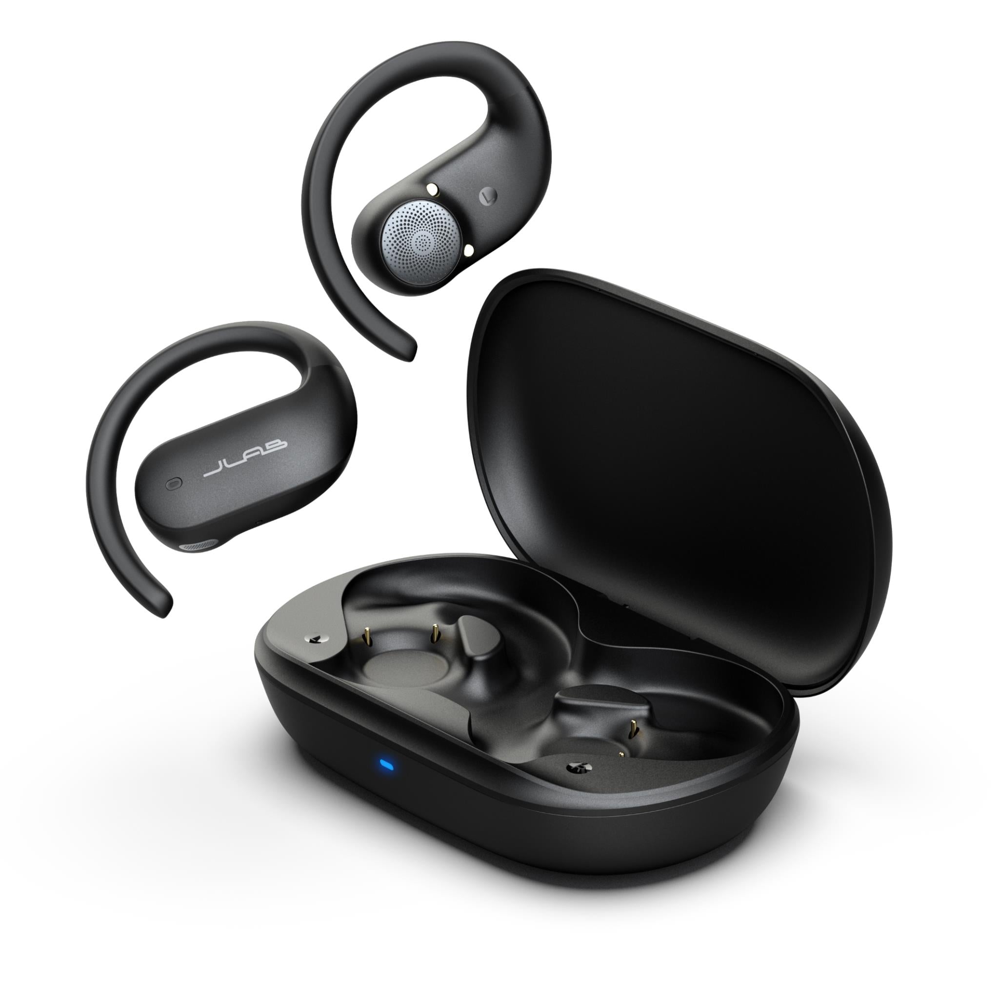 JLab JBuds Open Sport Air Conduction Wireless Earbuds (Black)