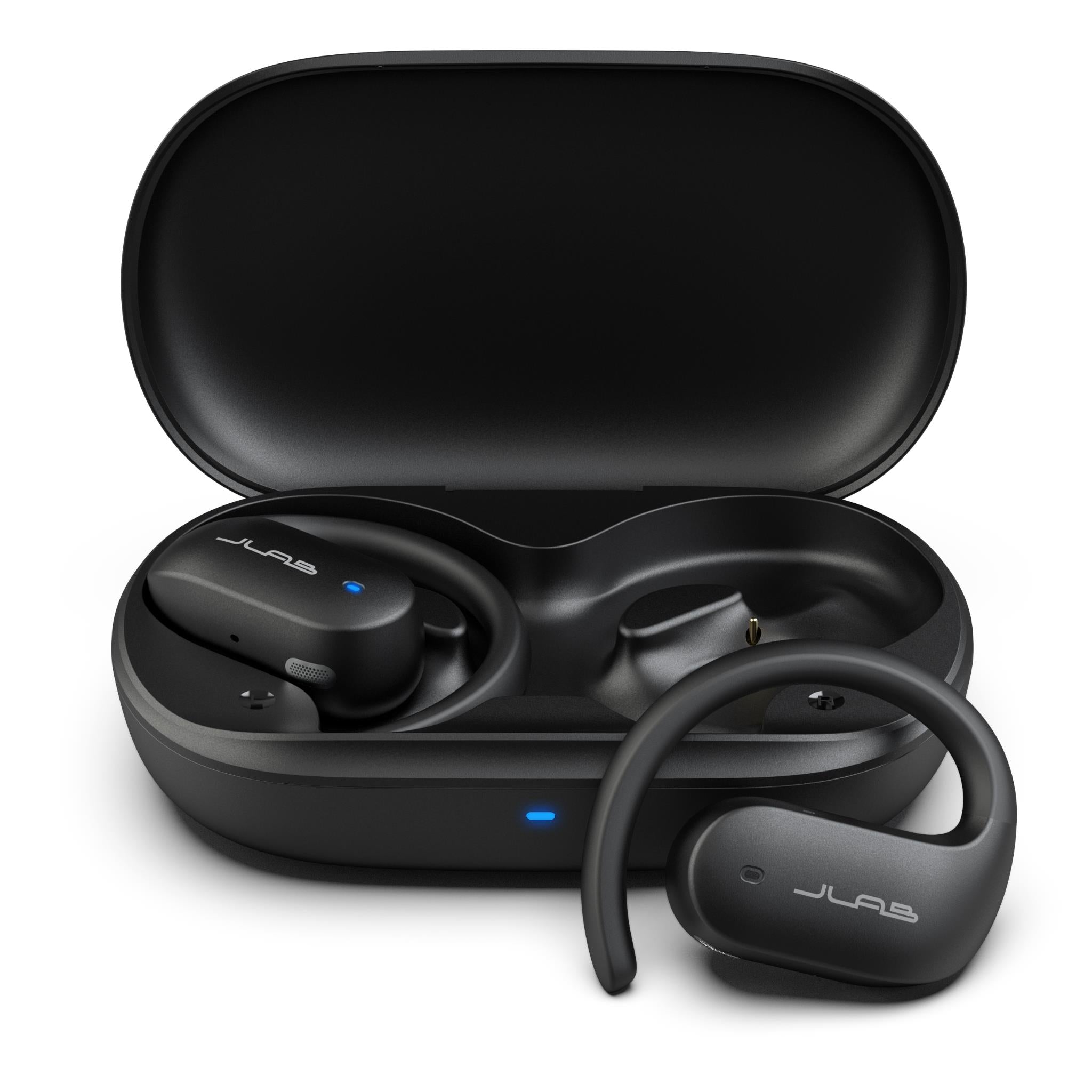 JLab JBuds Open Sport Air Conduction Wireless Earbuds (Black)