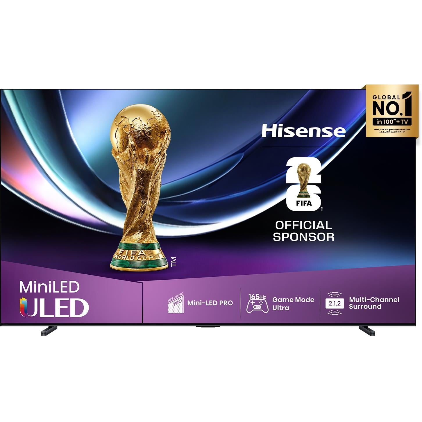 Hisense 100" U7QNZ ULED MiniLED 4K Smart TV [2025]
