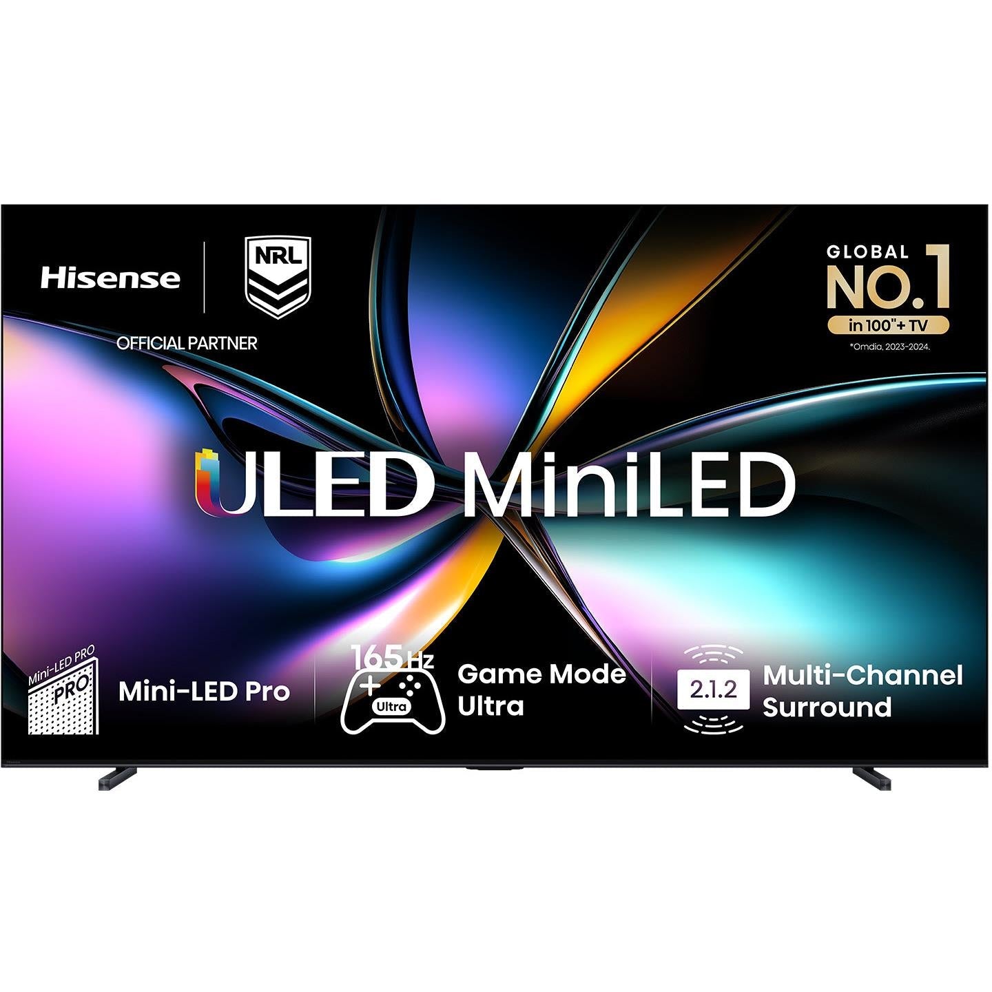 Hisense 100" U7QNZ ULED MiniLED 4K Smart TV [2025]