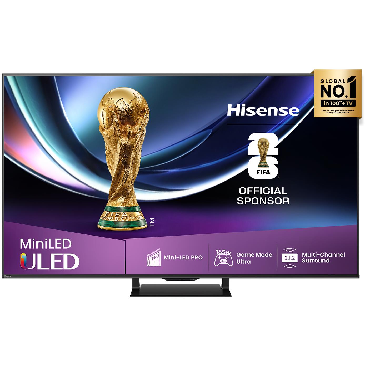 Hisense 75" U7QNZ 4K ULED Mini-LED Smart TV [2025]