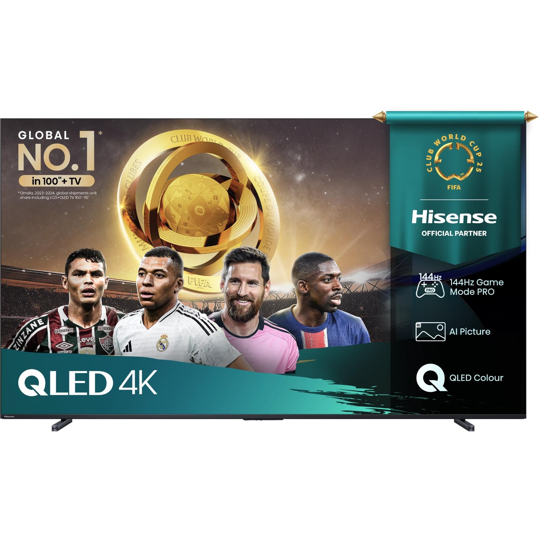 Hisense 100" Q7QNZ 4K QLED 144Hz Smart TV [2025]