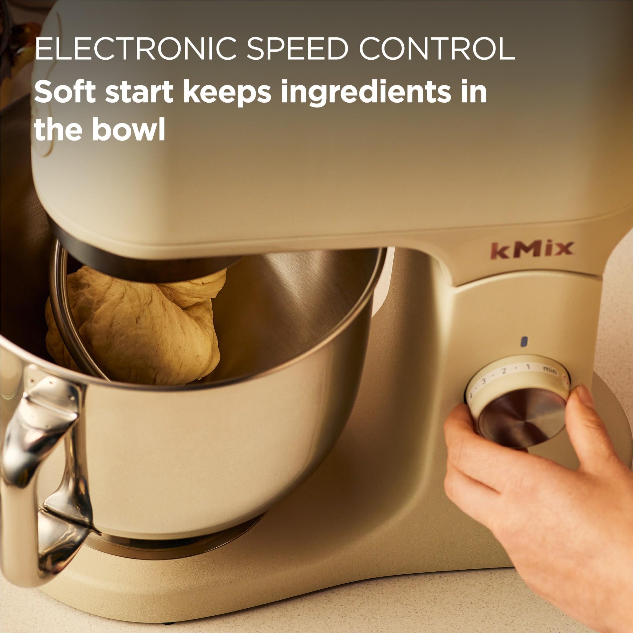 Kenwood KMX751 kMix Stand Mixer (Sleek Cream)