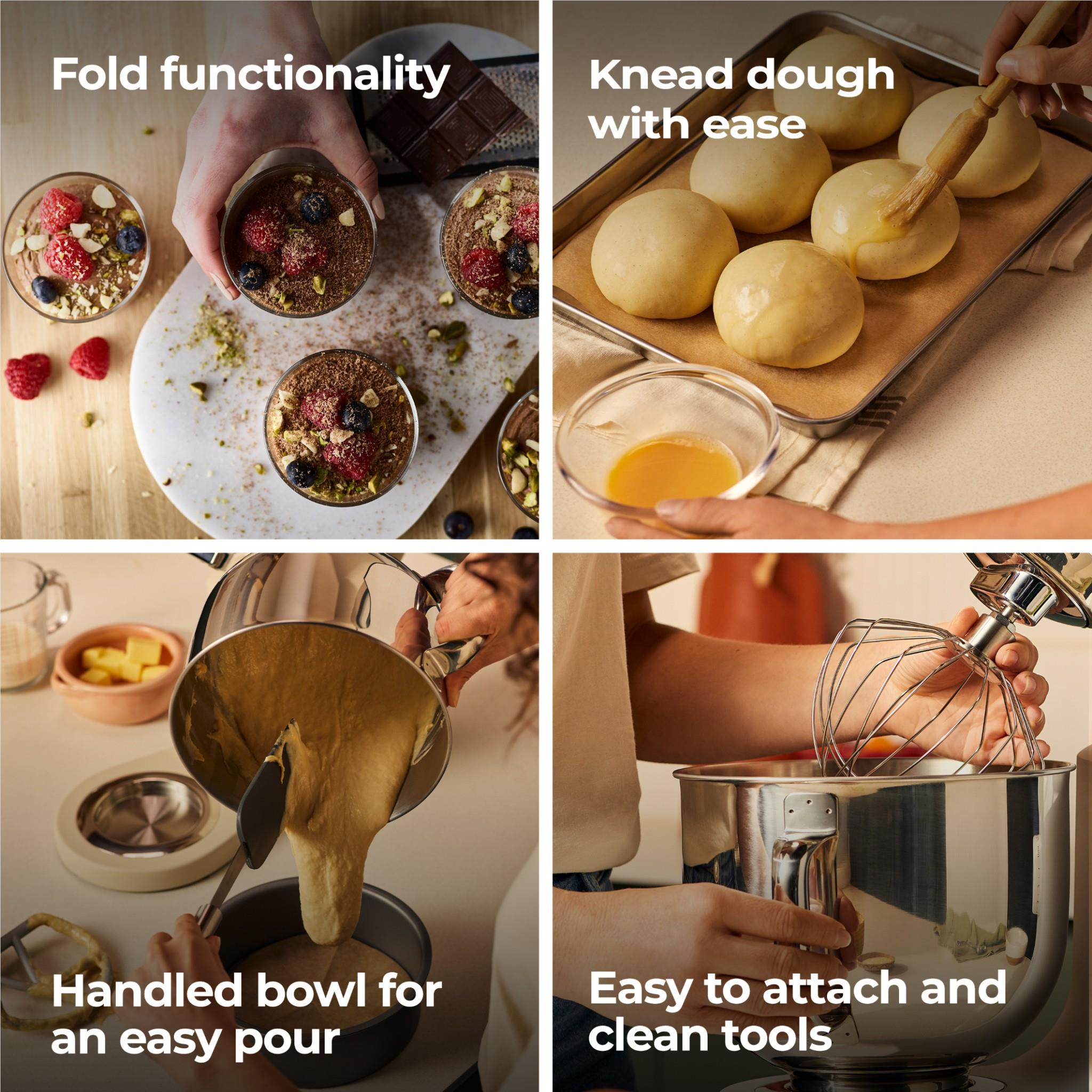 Kenwood KMX751 kMix Stand Mixer (Sleek White)