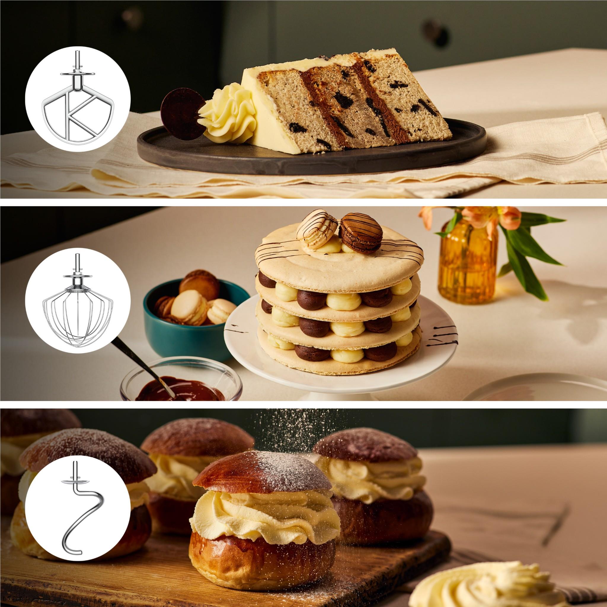 Kenwood KMX751 kMix Stand Mixer (Sleek White)