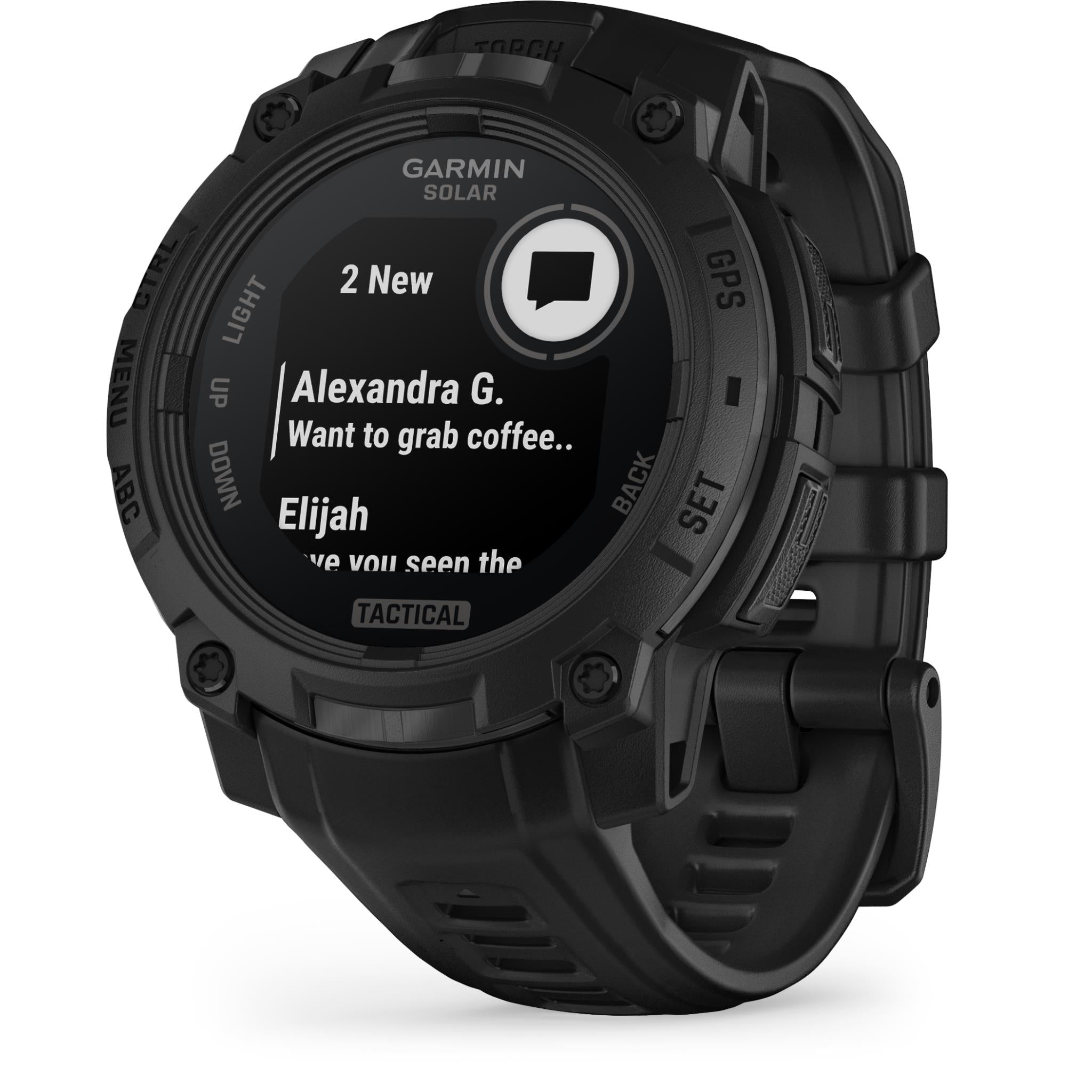 Garmin Instinct 3 45mm Solar Sports Watch (Tactical Edition - Black)