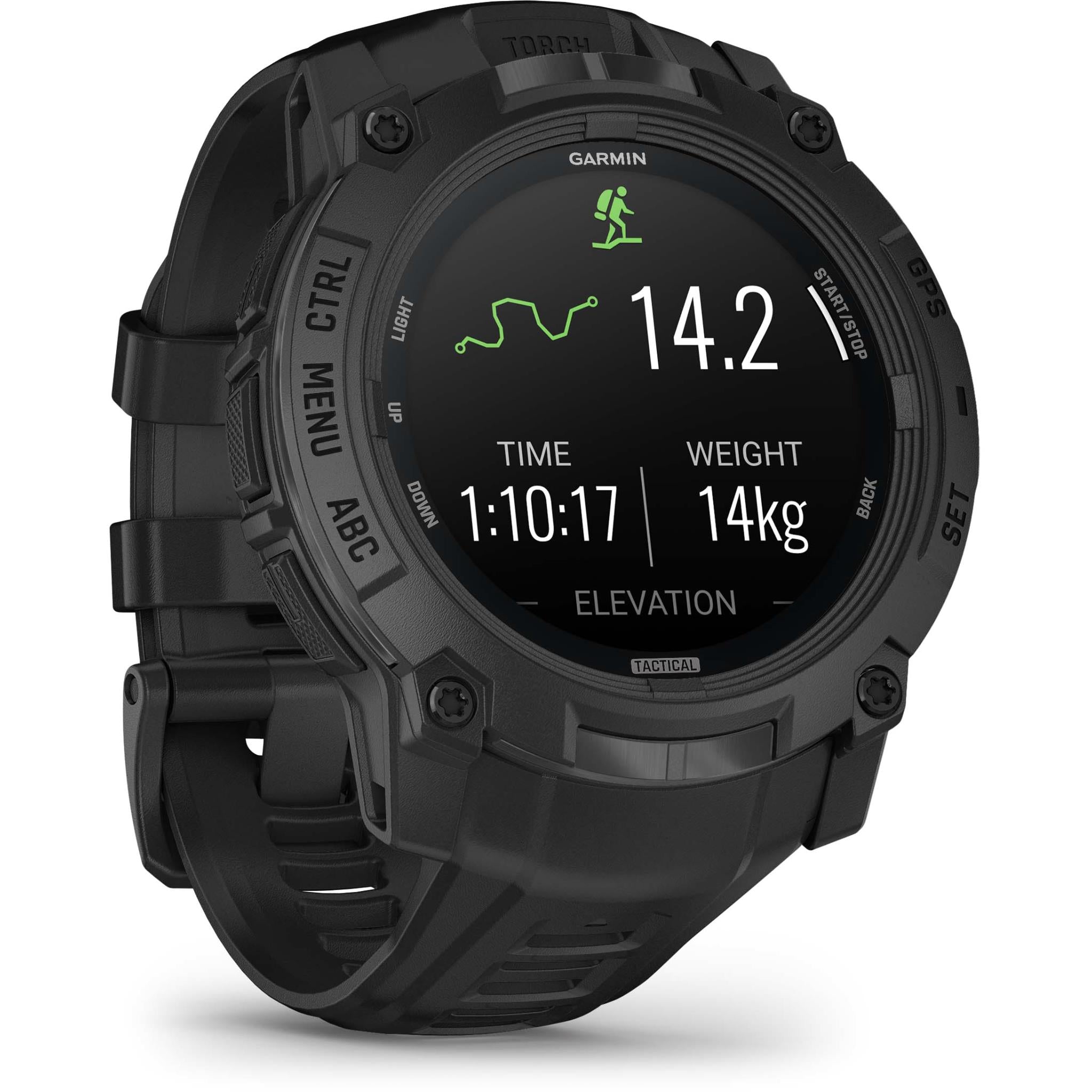 Garmin Instinct 3 50mm AMOLED Sports Watch (Tactical Edition - Black)