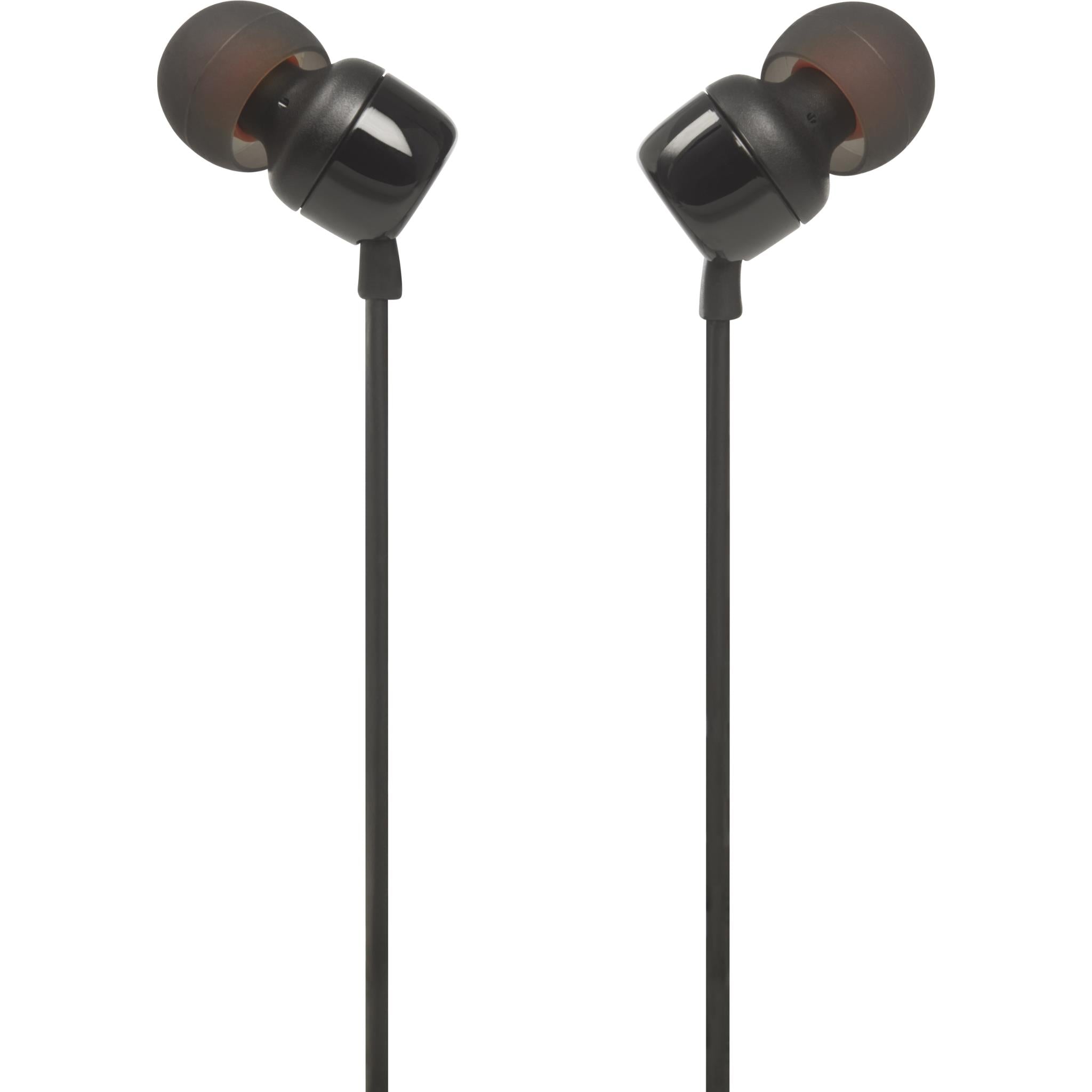 JBL Tune110 In-ear Headphones (Black)