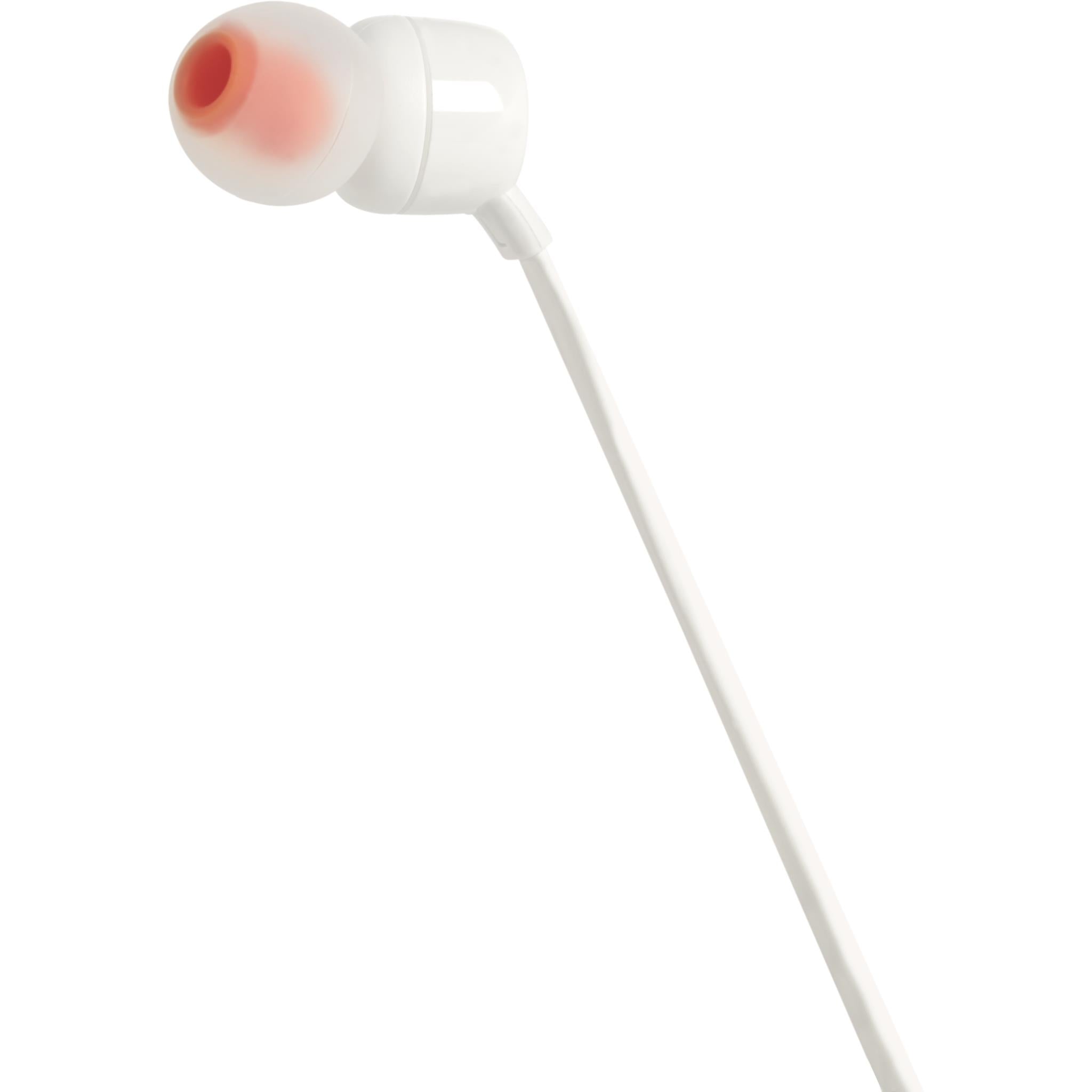 JBL Tune110 In-ear Headphones (White)