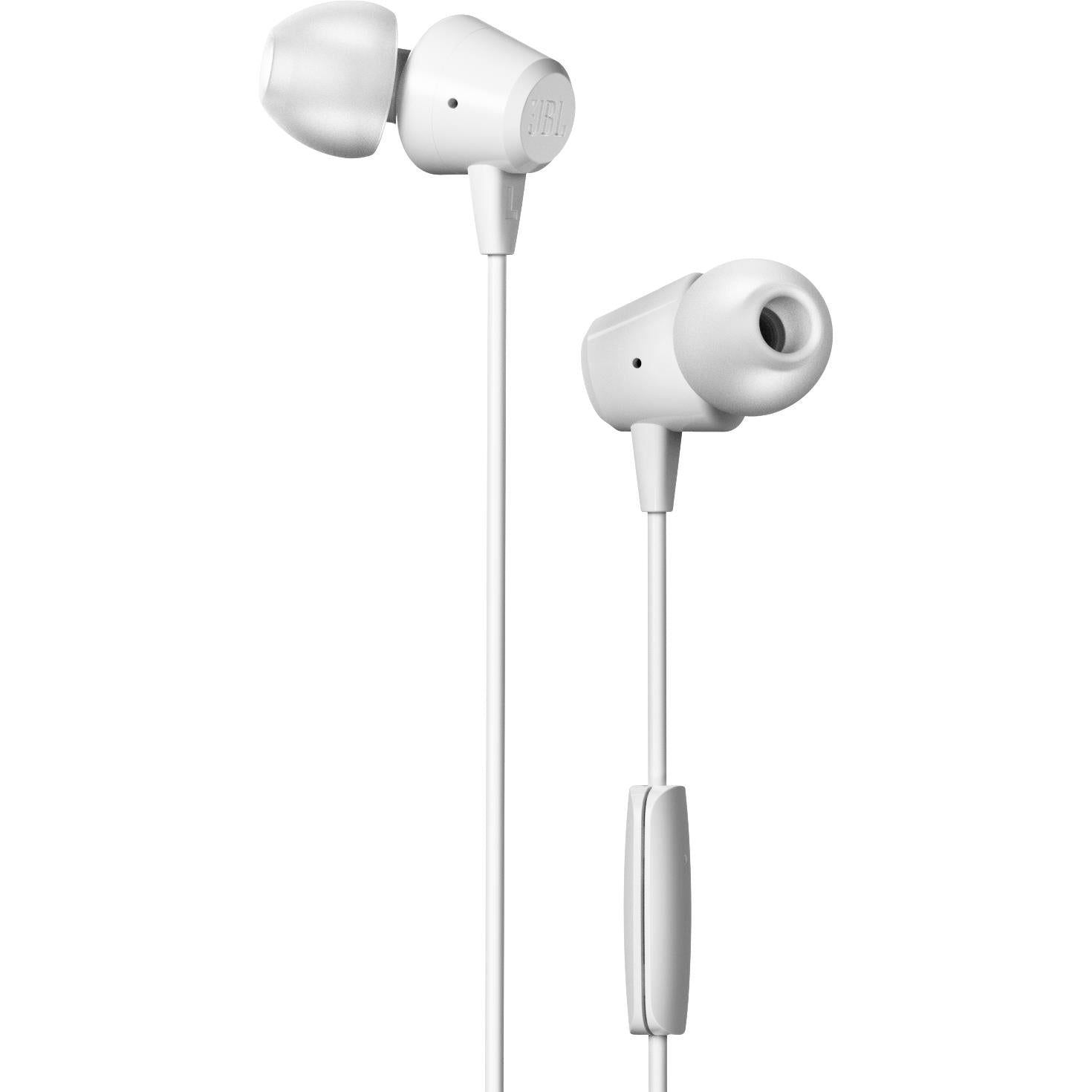 JBL C50HI In-ear Headphones (White)