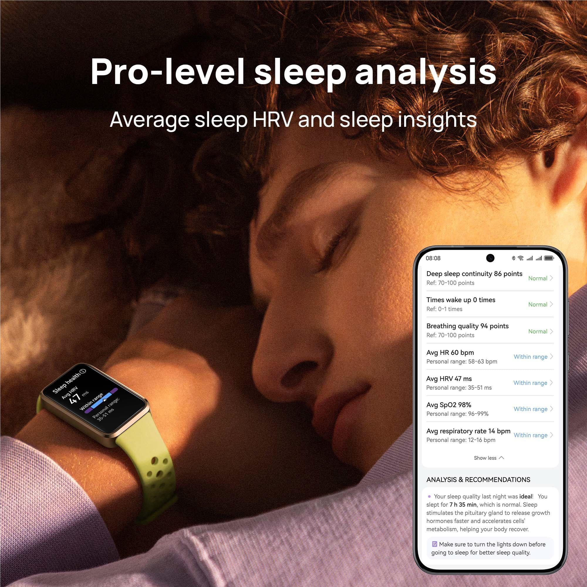 Huawei Band 10 Fitness Tracker Watch (Silver/White)